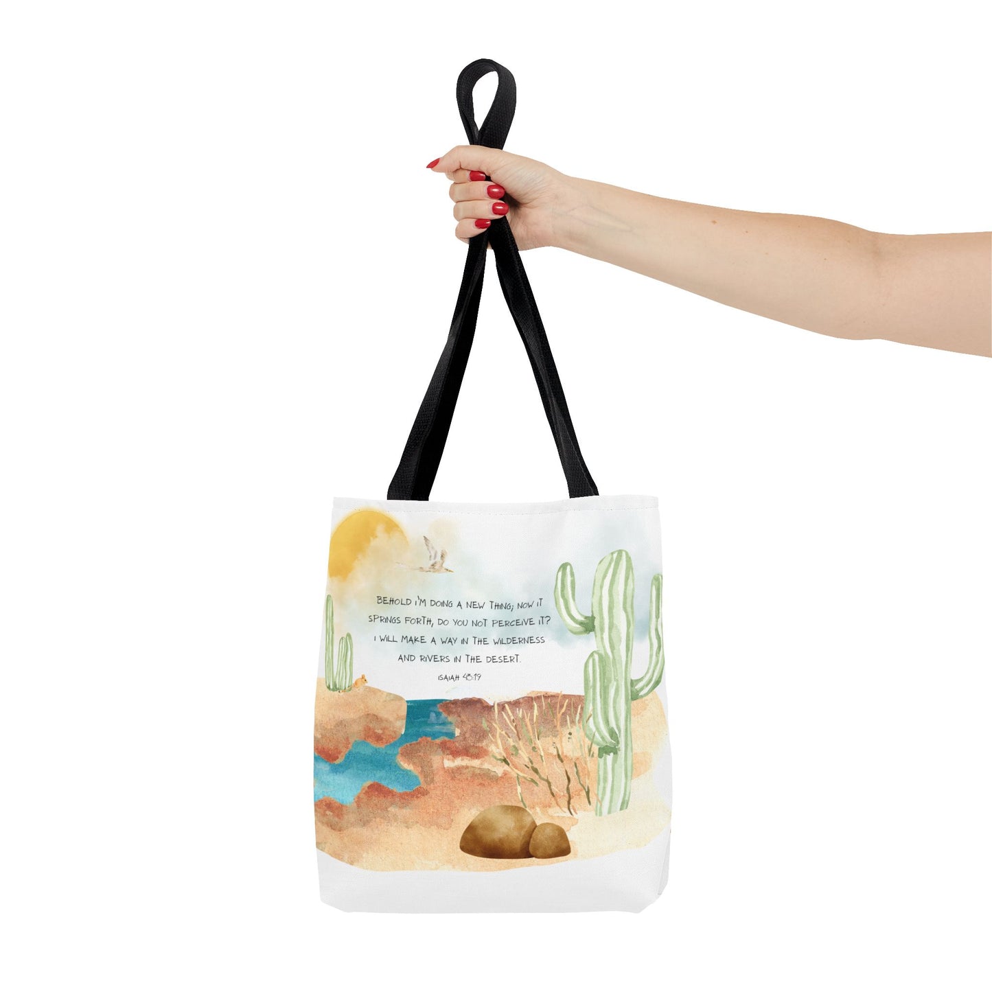 Isaiah 43:19 Tote Bag