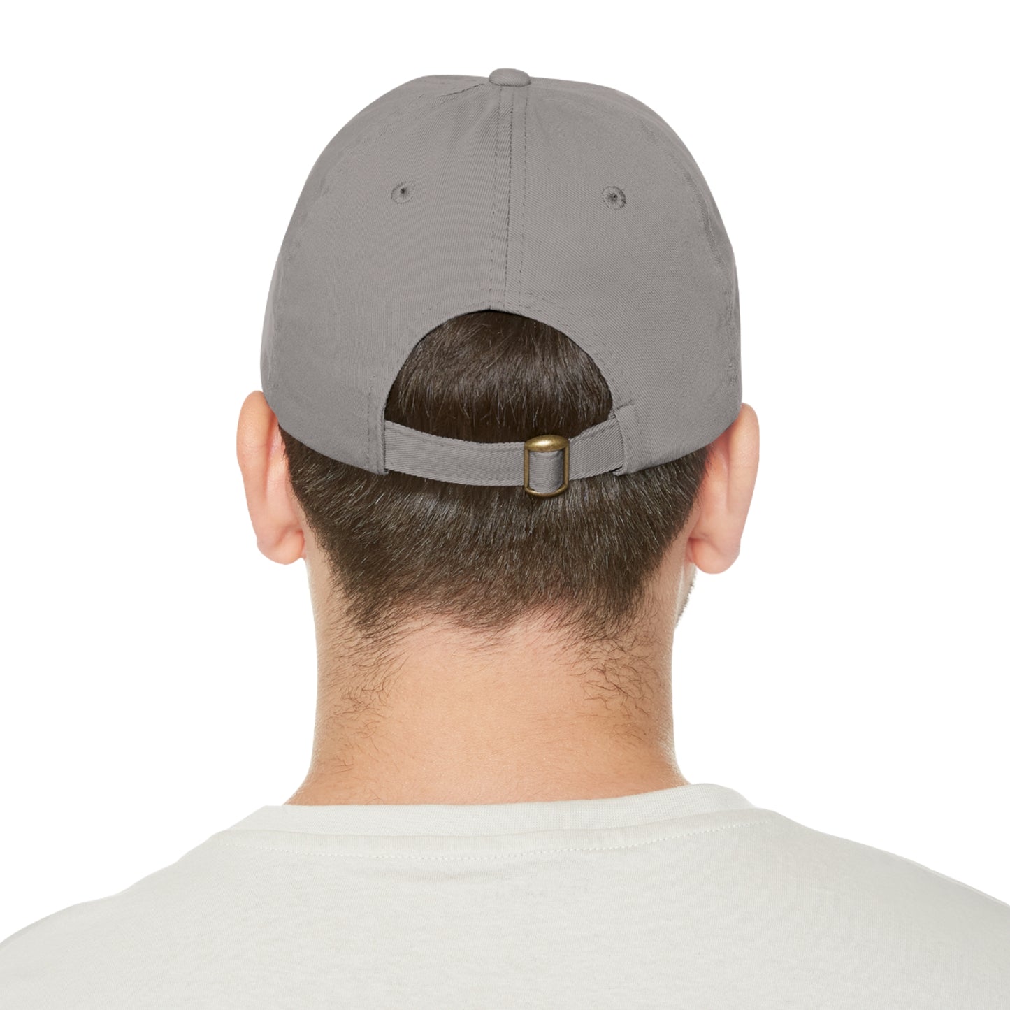Bee Kind baseball cap with leather patch