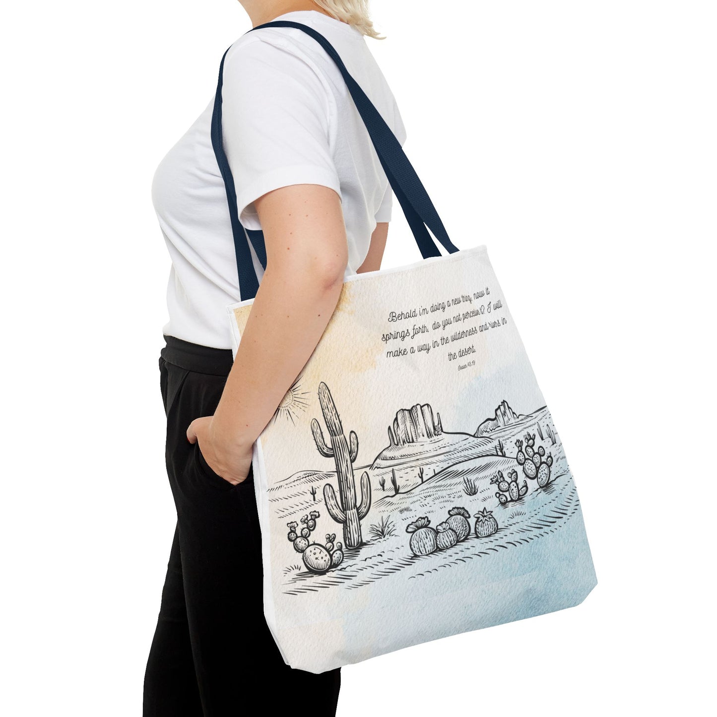 Behold I’m doing a New Thing Tote Bag