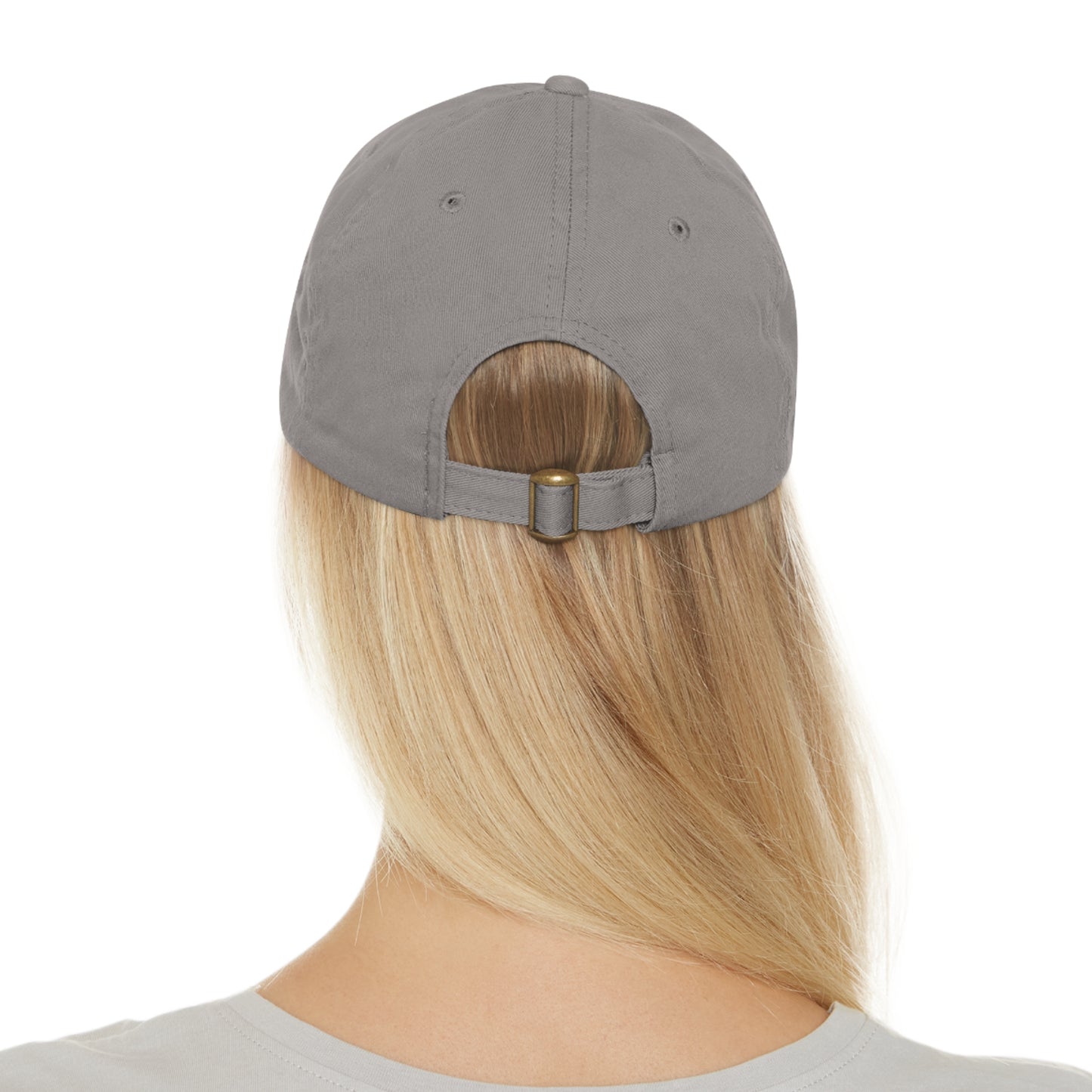 Bee Kind baseball cap with leather patch