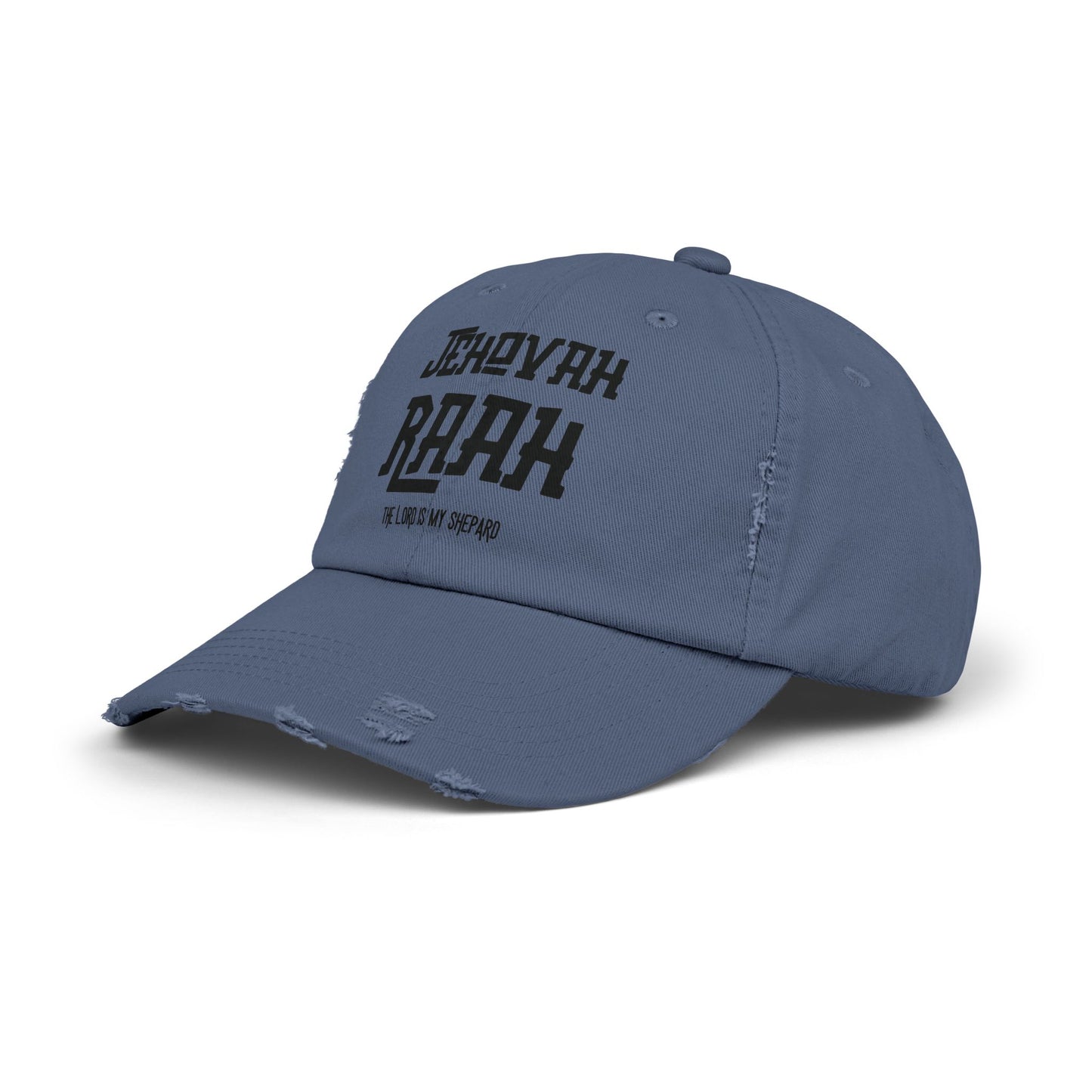 Jehovah Raah Distressed Cap - Vintage