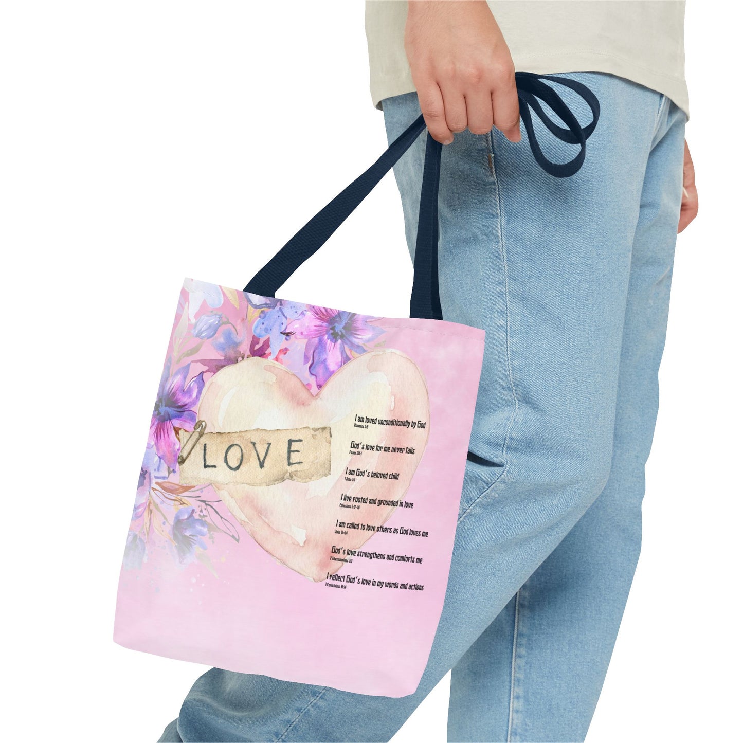 Love Affirmations Tote Bag