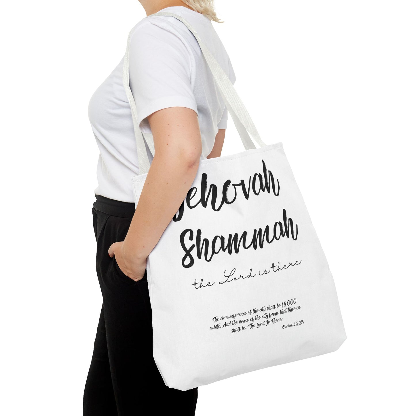 Jehovah Shammah Tote Bag