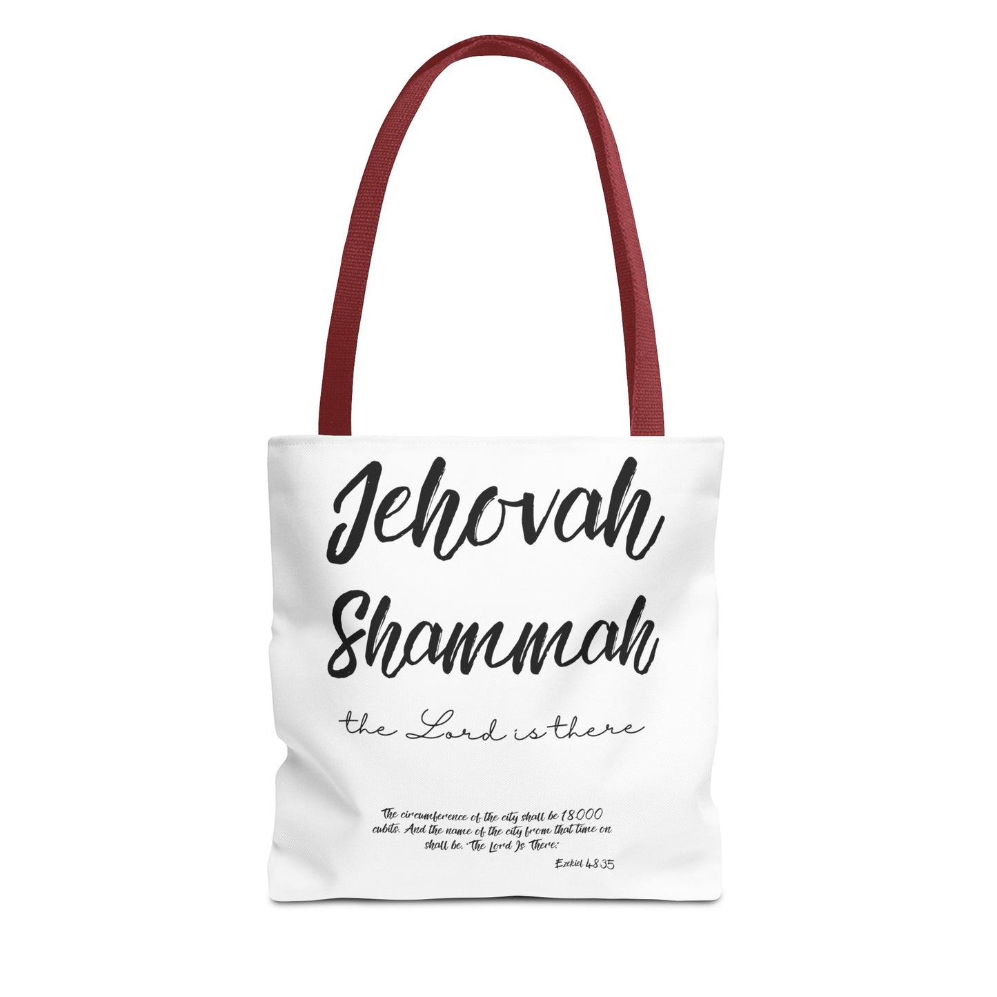 Jehovah Shammah Tote Bag