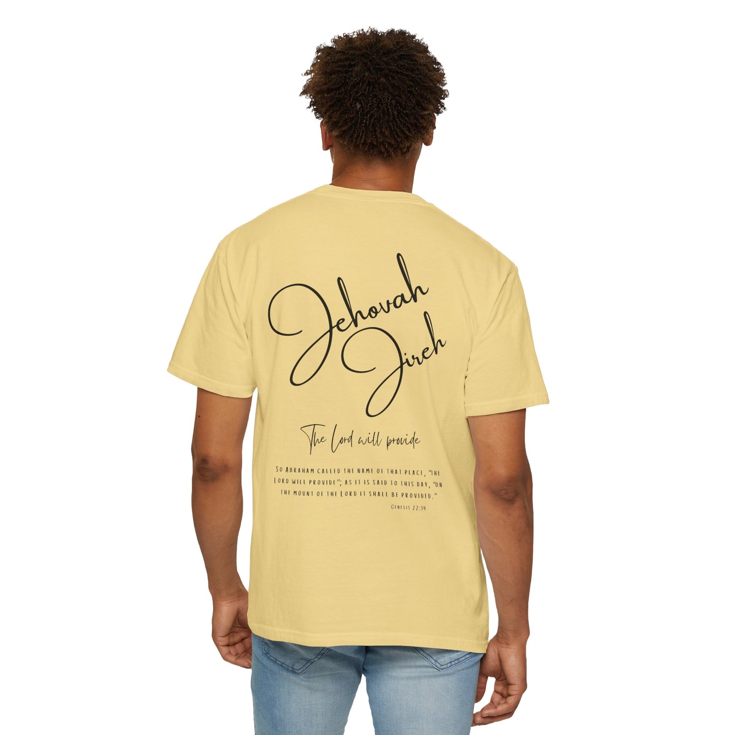 Jehovah Jireh T-shirt - Faith Inspired Streetwear