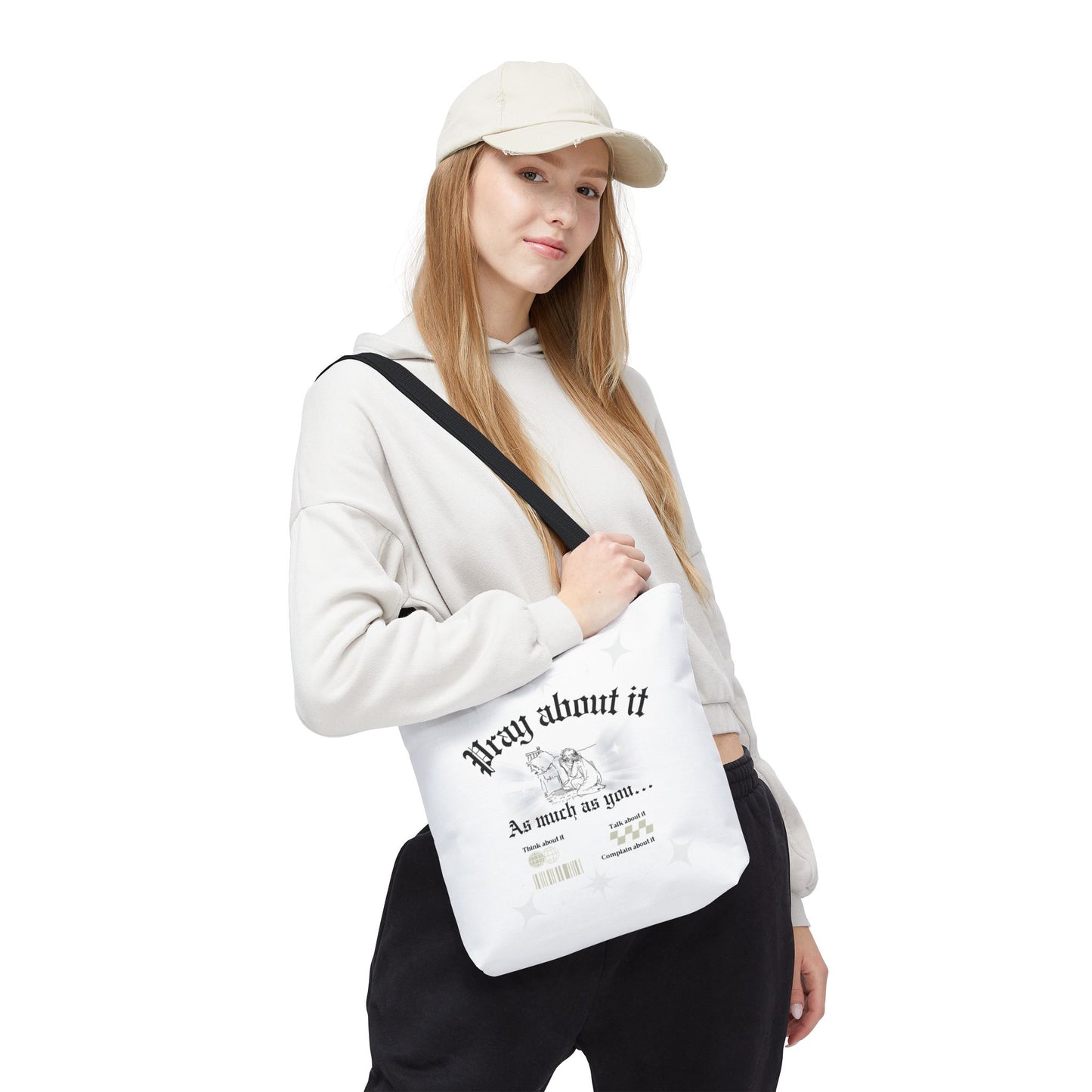 Pray about it Tote Bag