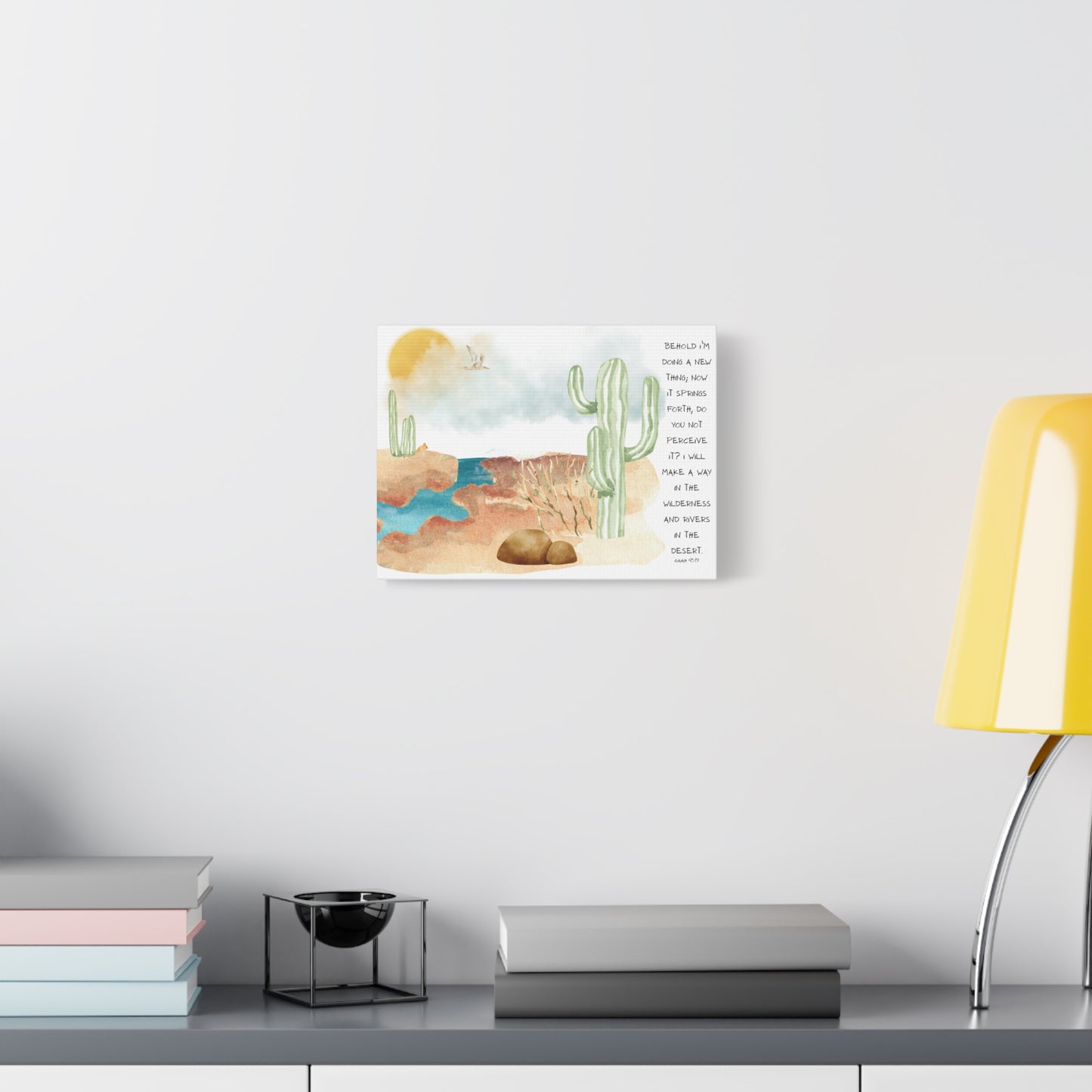 Isaiah 43:19 Canvas Art