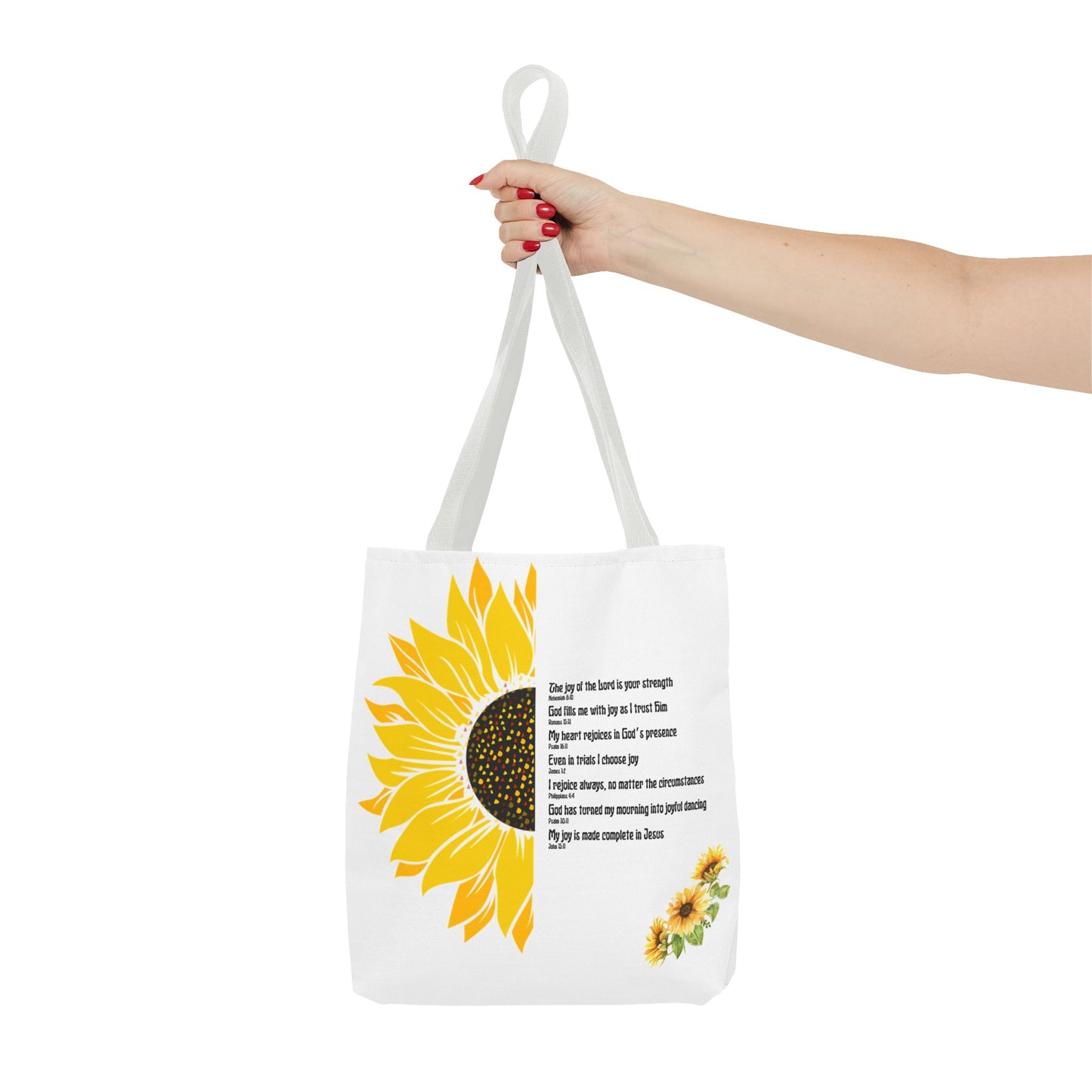 Joy Affirmations Tote Bag