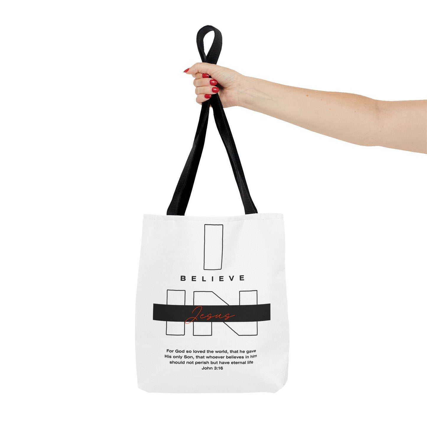 I Believe in Jesus Tote Bag
