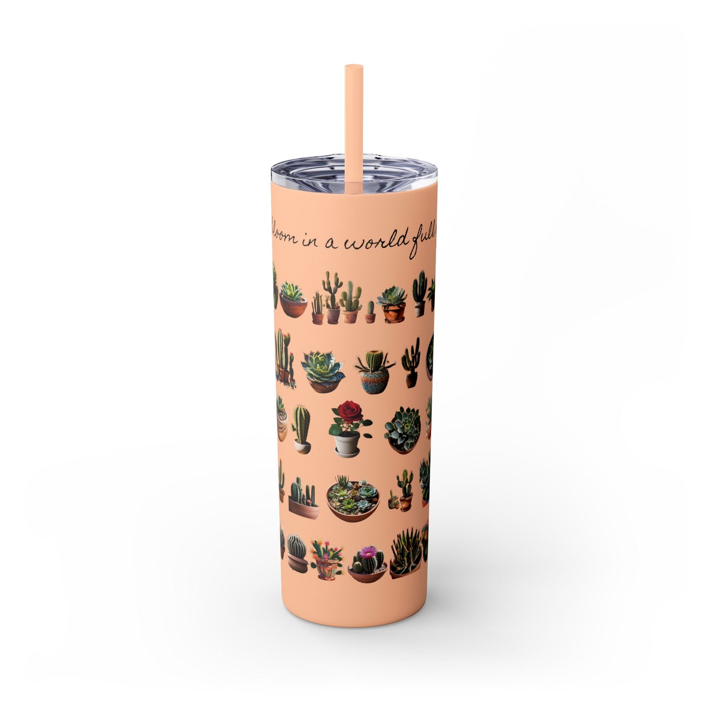 Dare to Bloom Tumbler Cup
