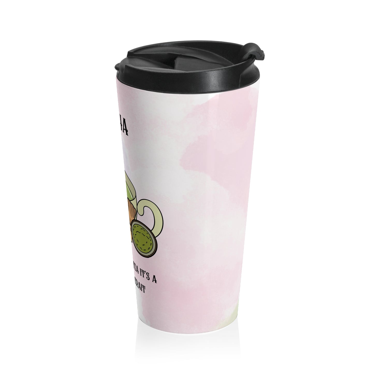 Matcha, Personality Trait Stainless Steel Travel Mug