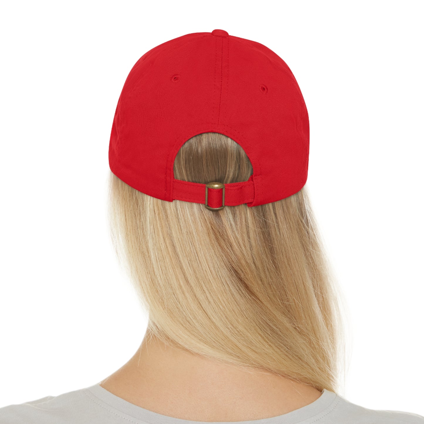 Bee Kind baseball cap with leather patch