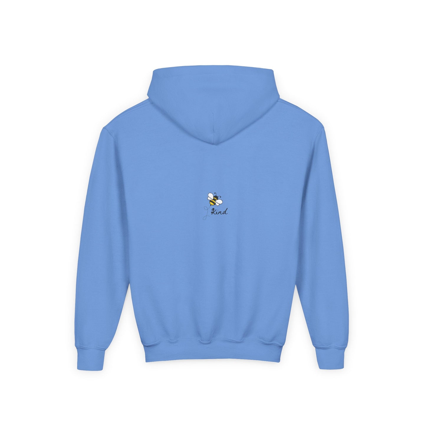 Bee Kind Youth Hooded Sweatshirt - Cozy & Inspiring Gift for Kids