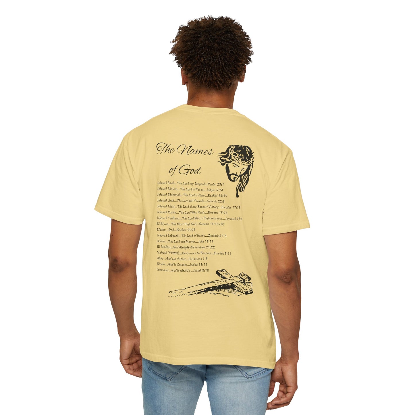 Names of God Faith Inspired Streetwear