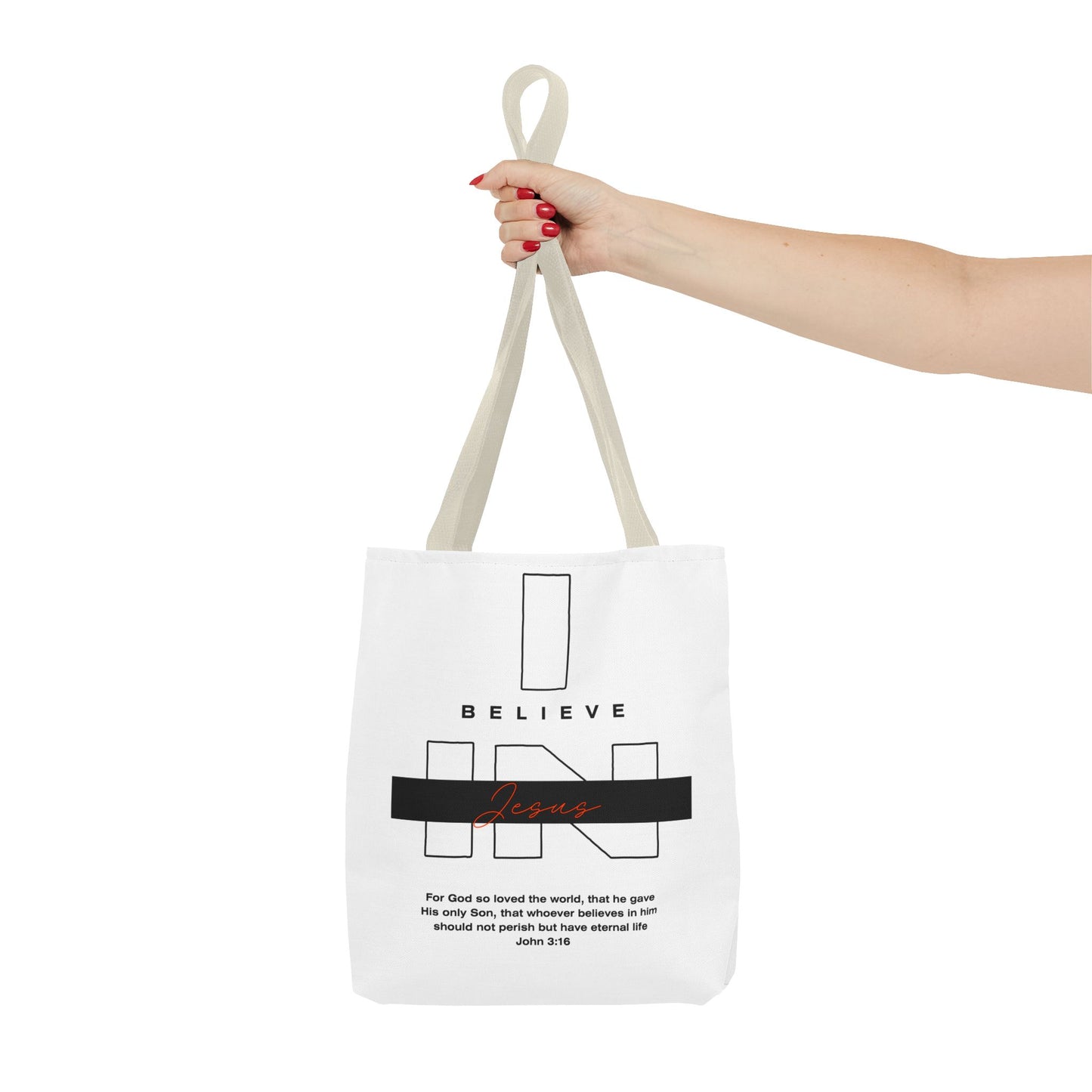 I Believe in Jesus Tote Bag