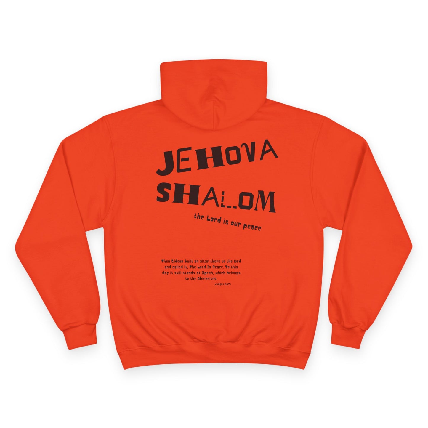 Jehova Shalom Champion Hoodie