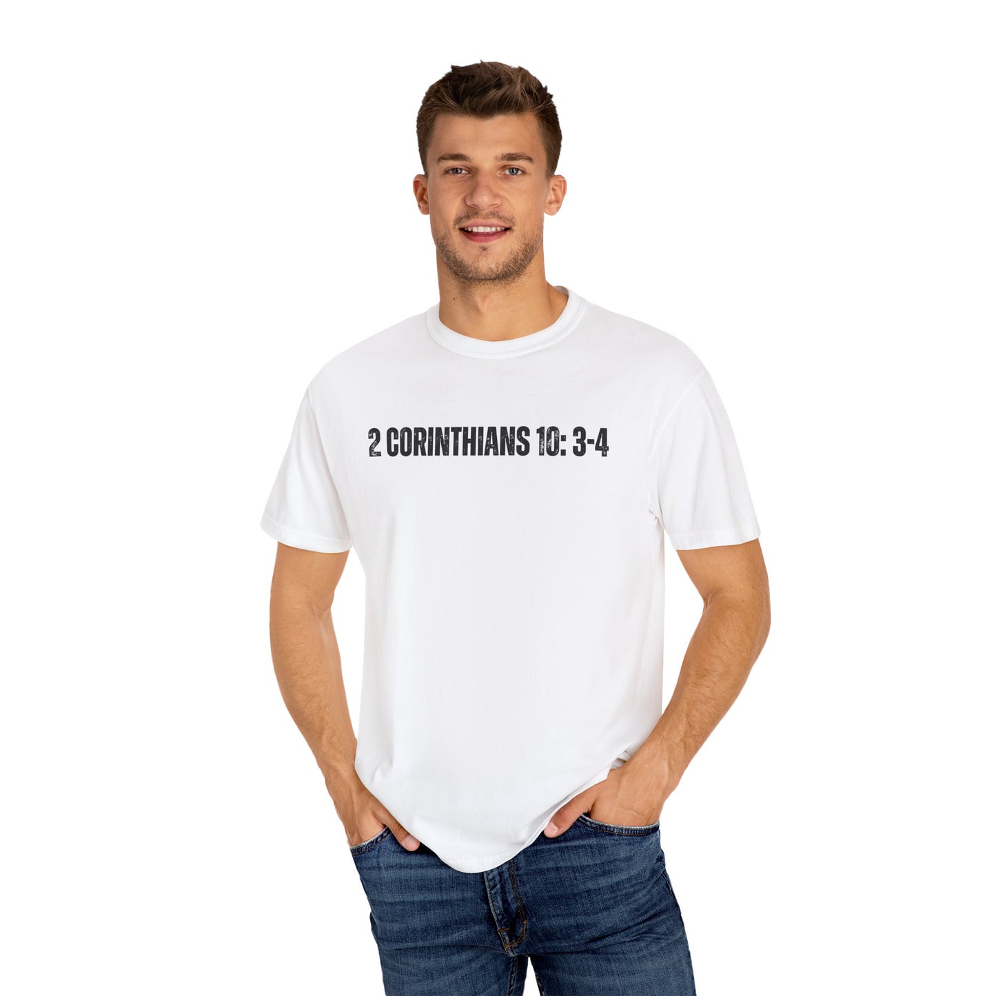2 Corinthians 10:3-4 - Faith Inspired Streetwear