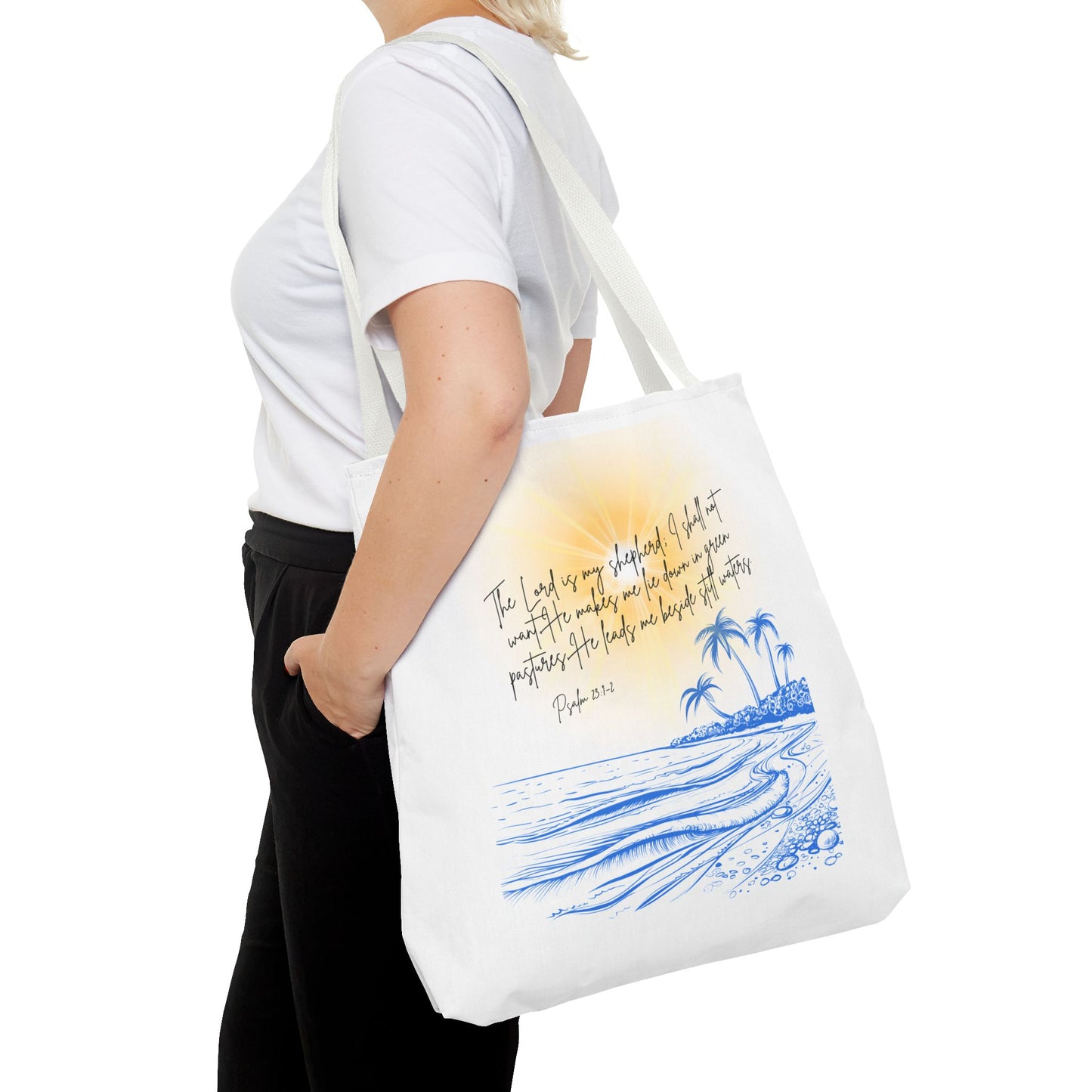 Psalm 23:1 Tote Bag