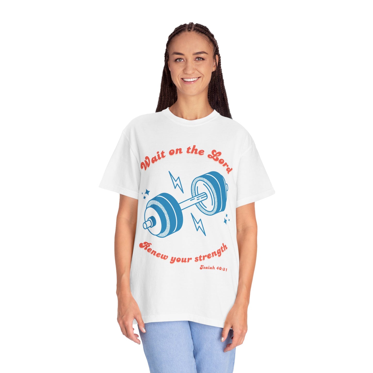 Wait on the Lord Renew your Strength unisex t-shirt