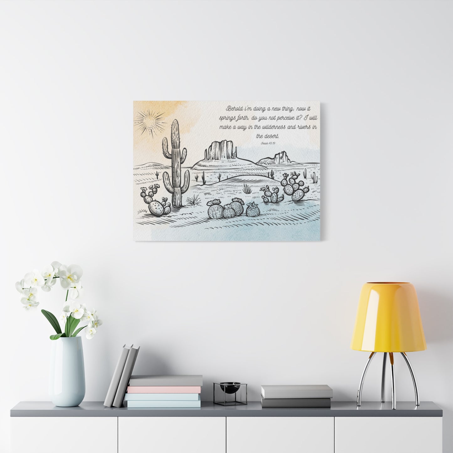 I am Doing a New Thing Canvas Art