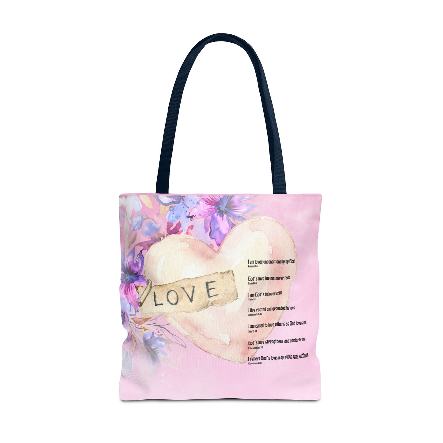 Love Affirmations Tote Bag