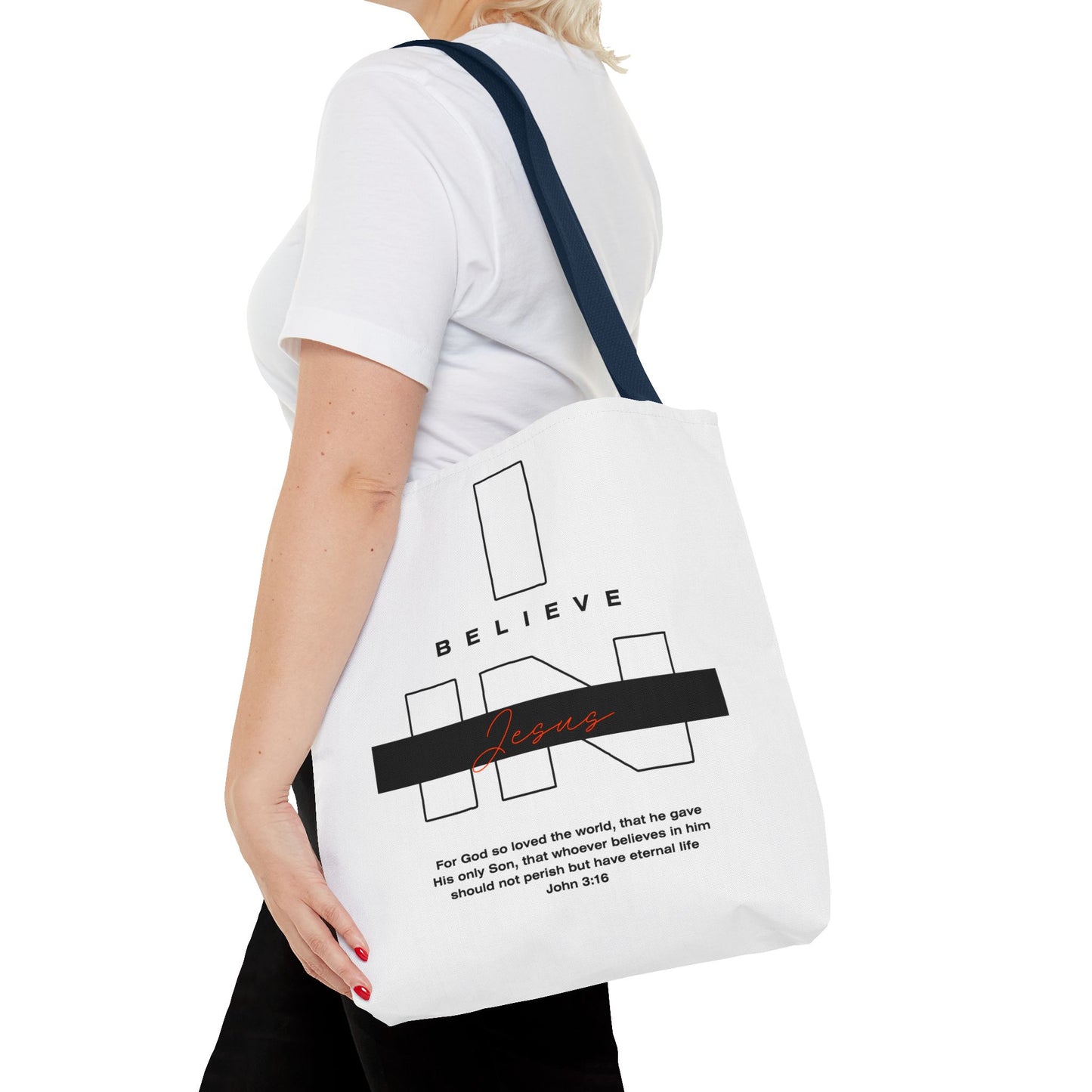I Believe in Jesus Tote Bag