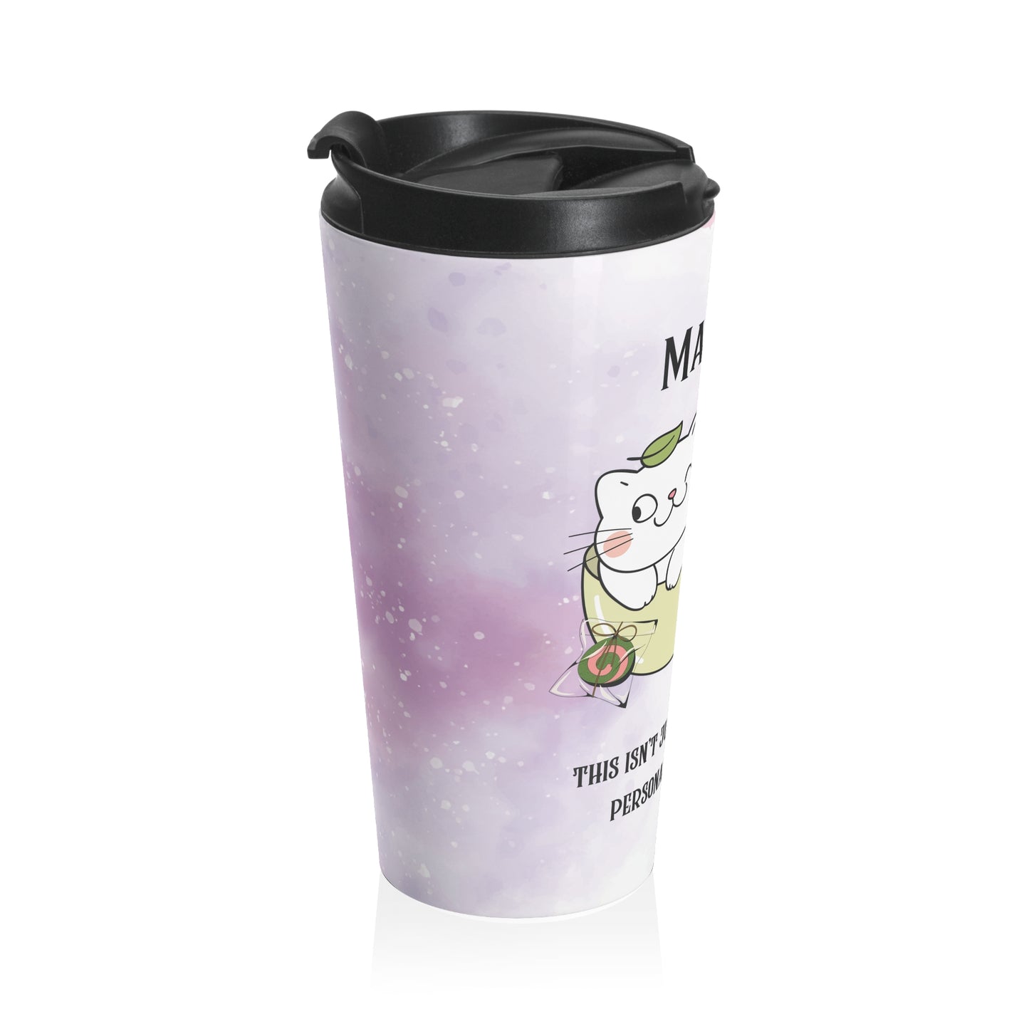 Matcha, Personality Trait Stainless Steel Travel Mug