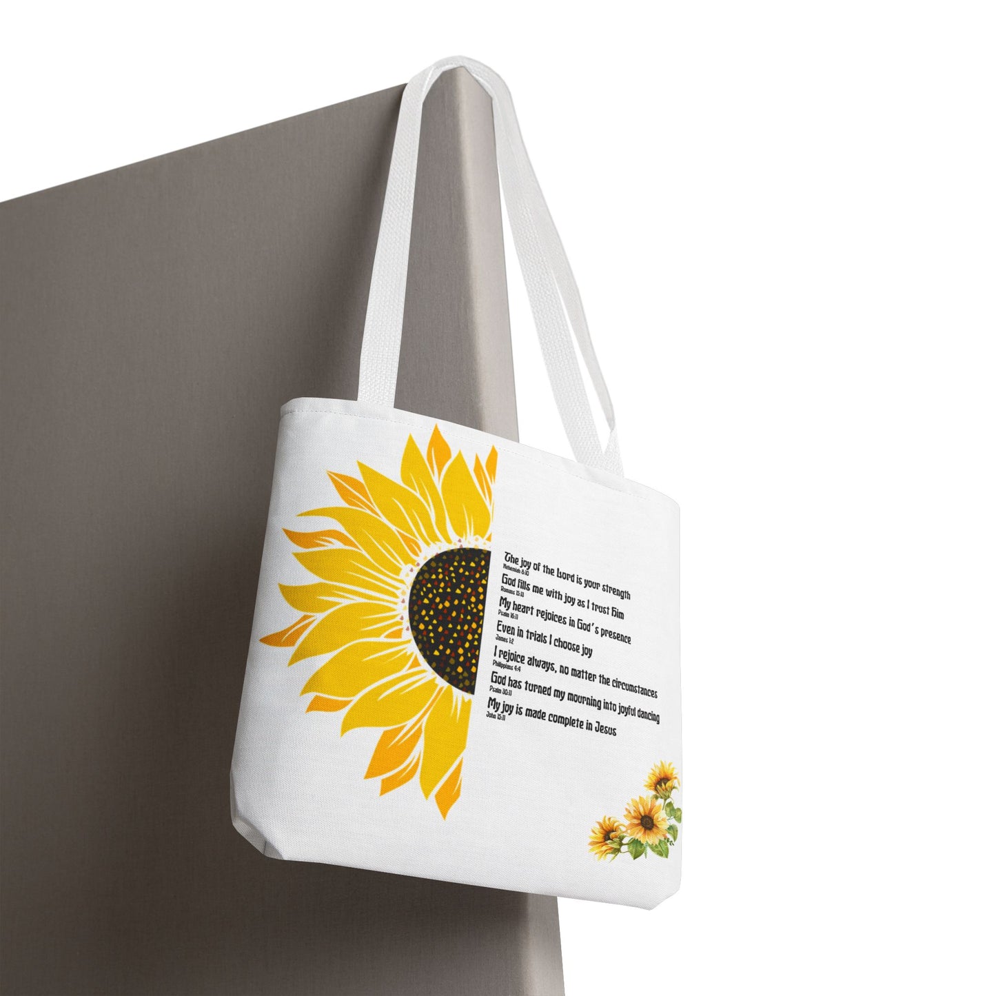 Joy Affirmations Tote Bag