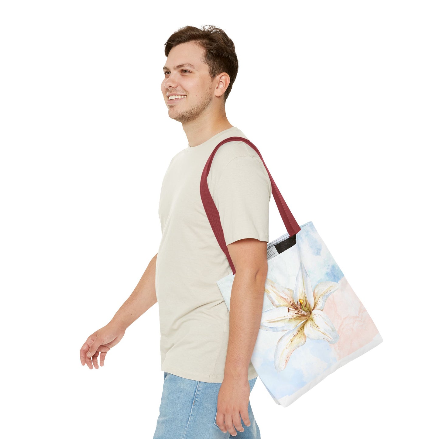 White Lily Tote Bag