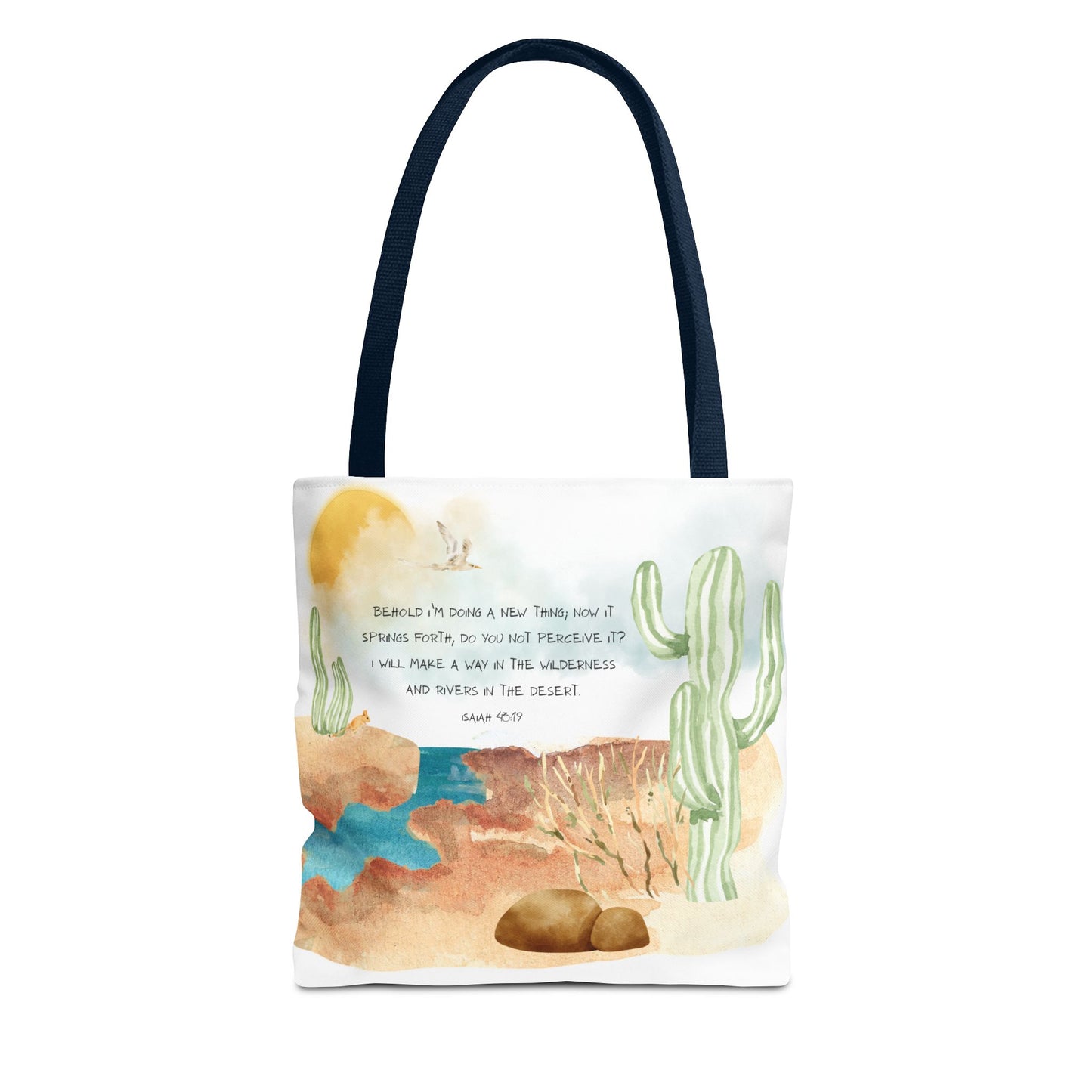 Isaiah 43:19 Tote Bag