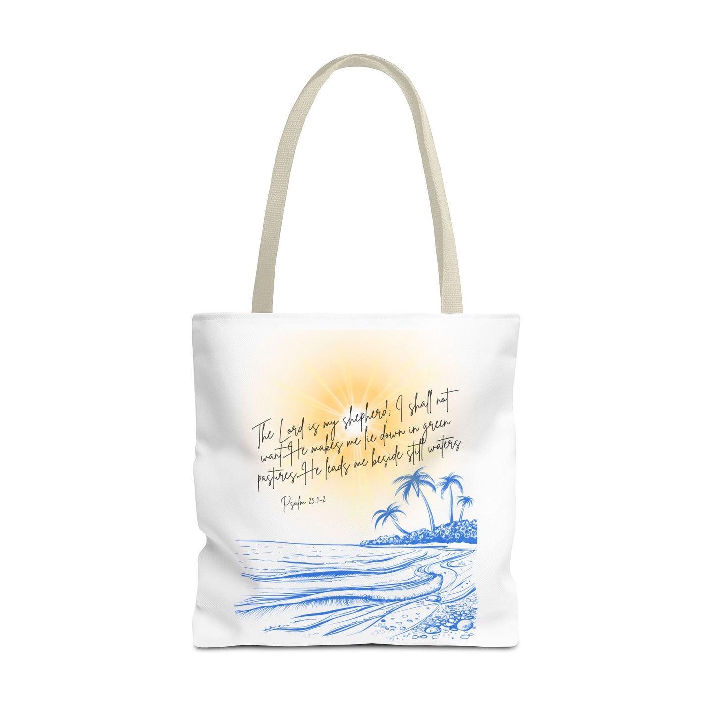 Psalm 23:1 Tote Bag