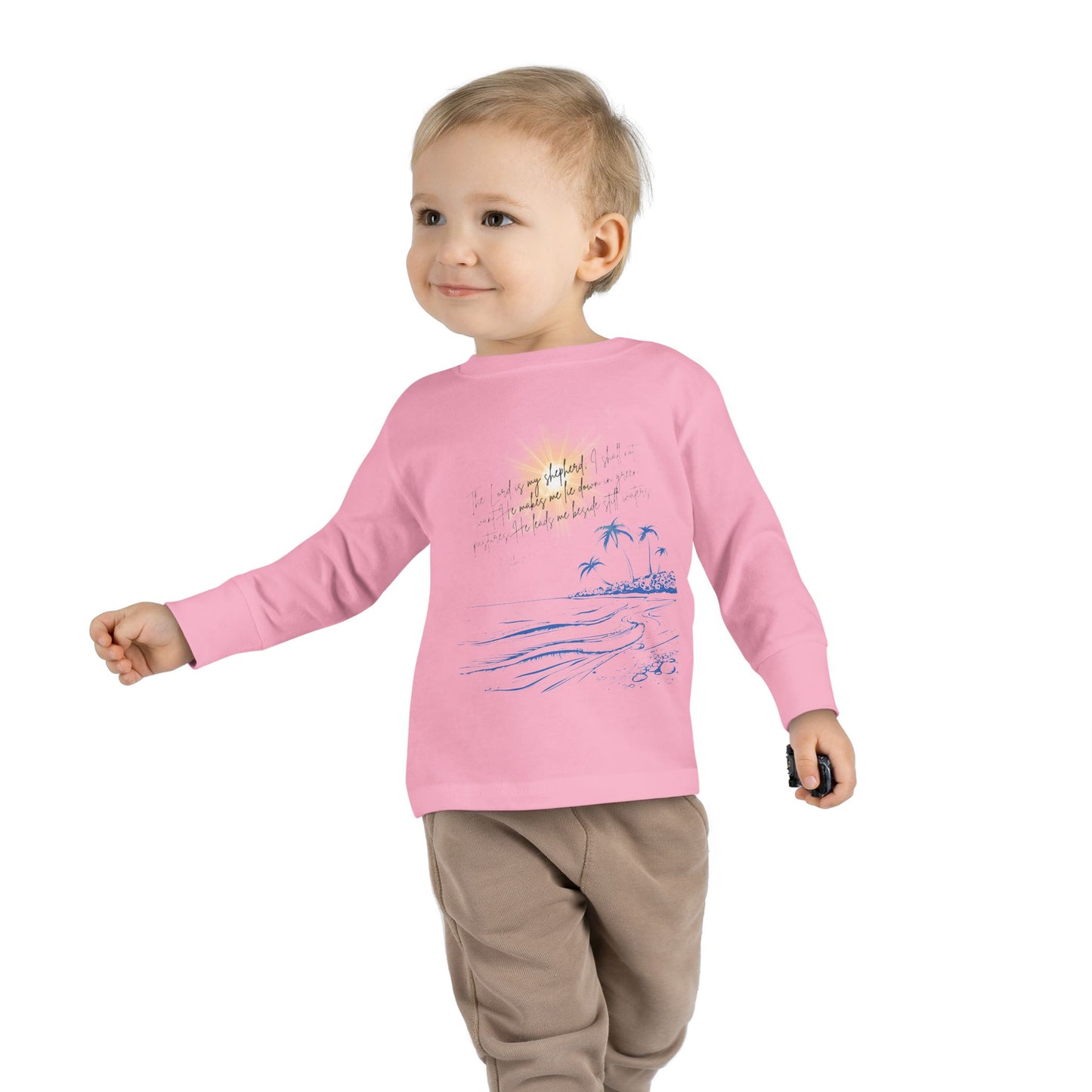 Psalm 23:1 Toddler Long Sleeve Tee
