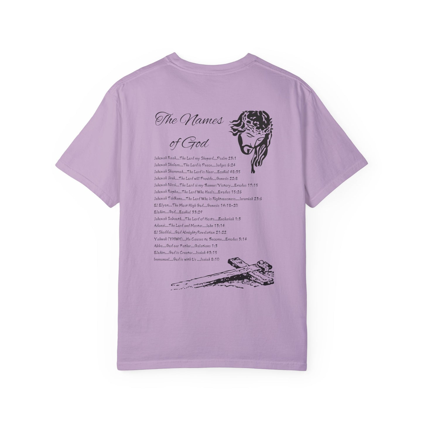 Names of God Faith Inspired Streetwear