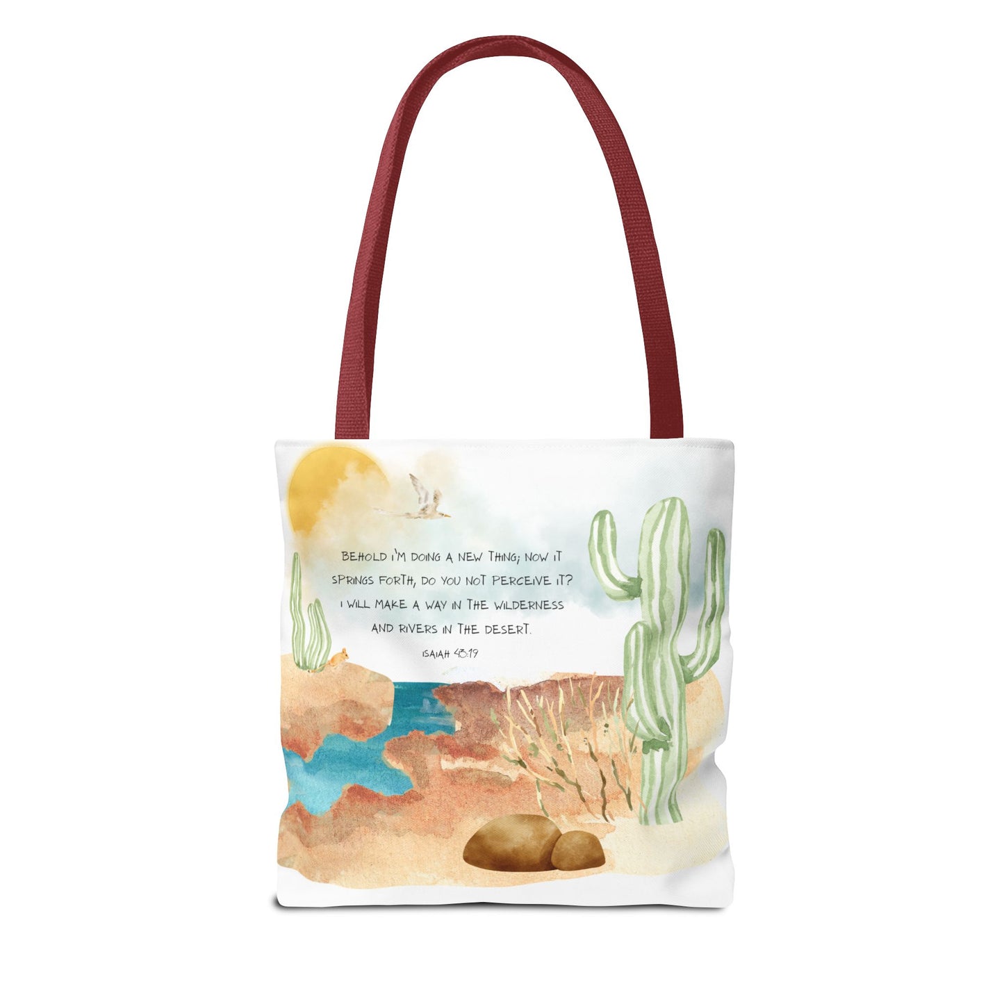 Isaiah 43:19 Tote Bag