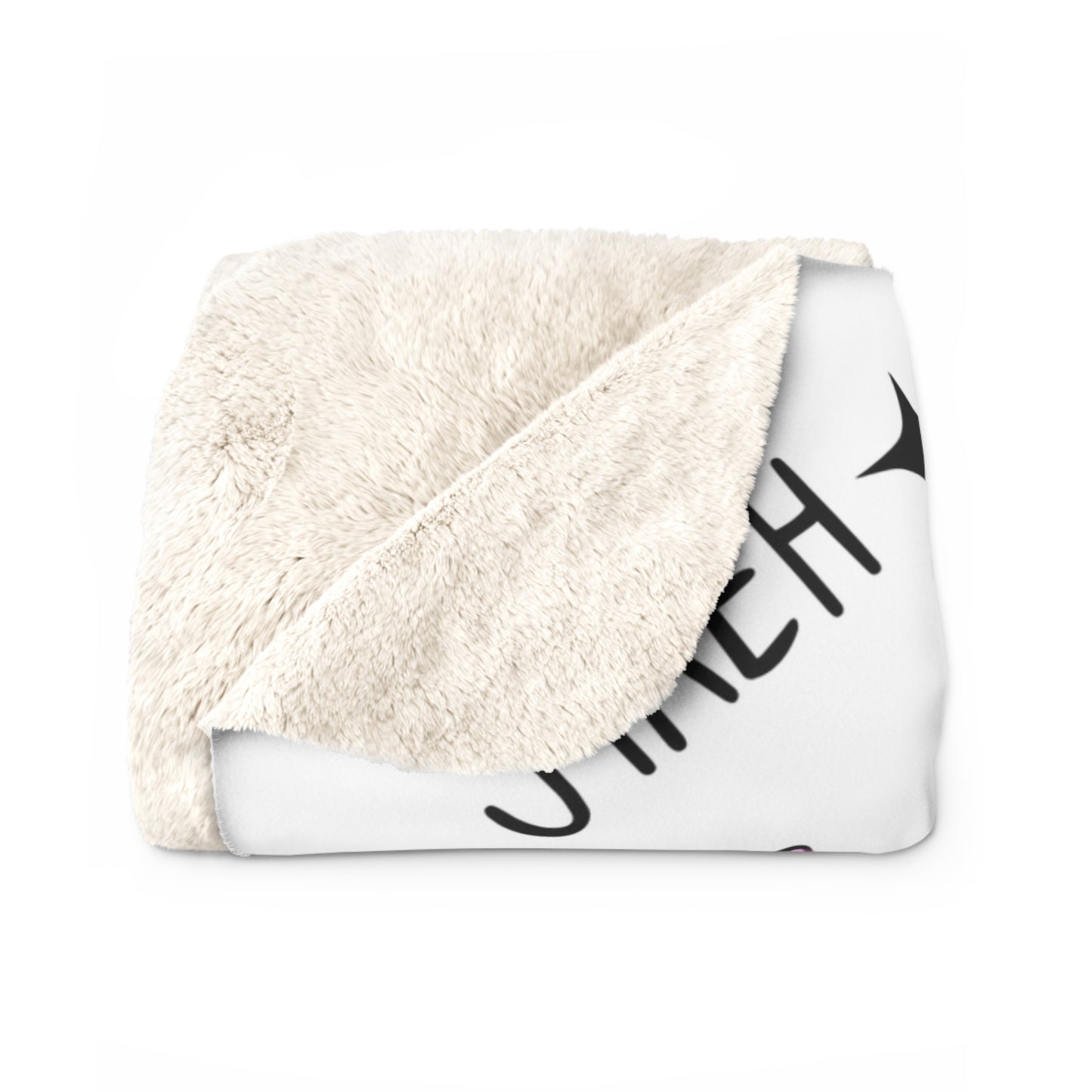 Jehovah Sherpa Fleece Blanket | Cozy & Soft Comfort for Home Decor | Perfect Gift for Faith & Hope