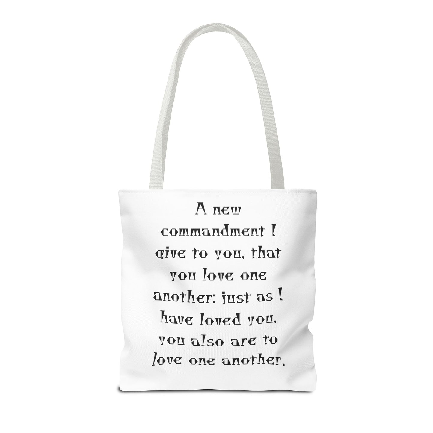 John 13:34 Tote Bag