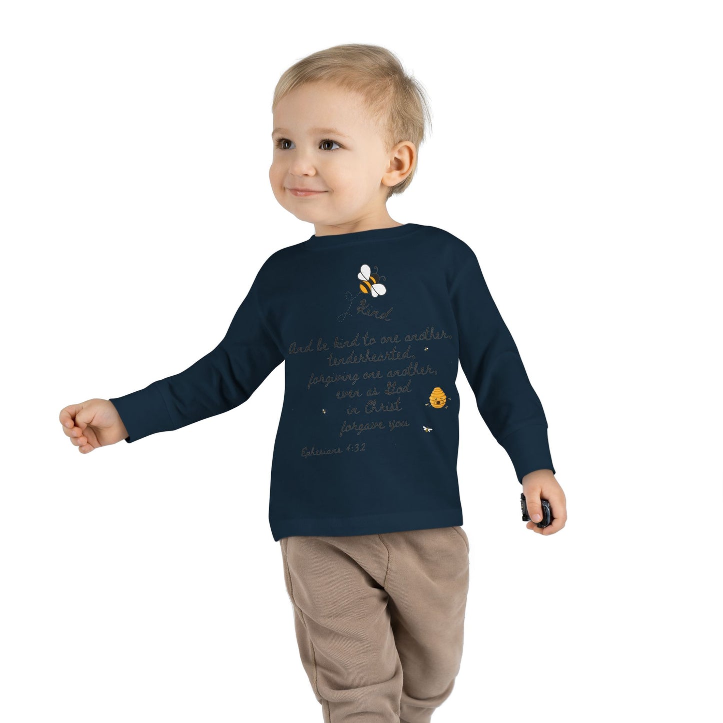 Bee kind Toddler Long Sleeve Tee