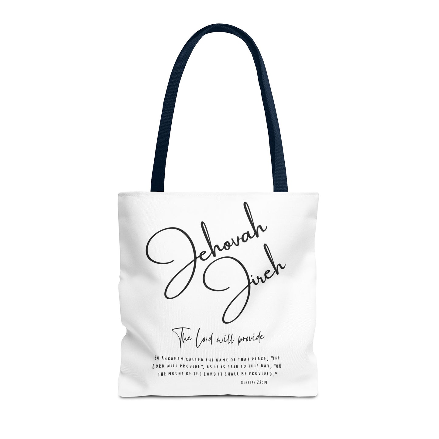 Jehova Jireh Tote Bag