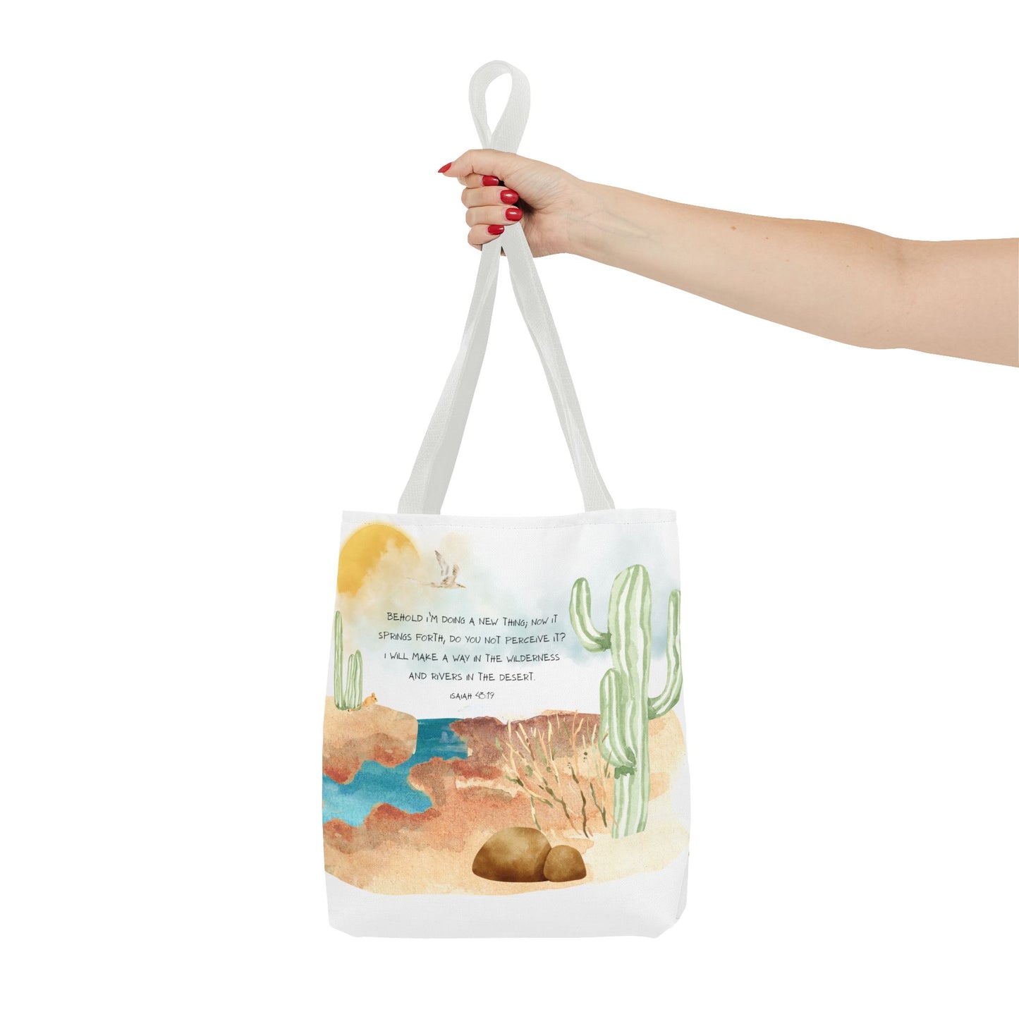 Isaiah 43:19 Tote Bag