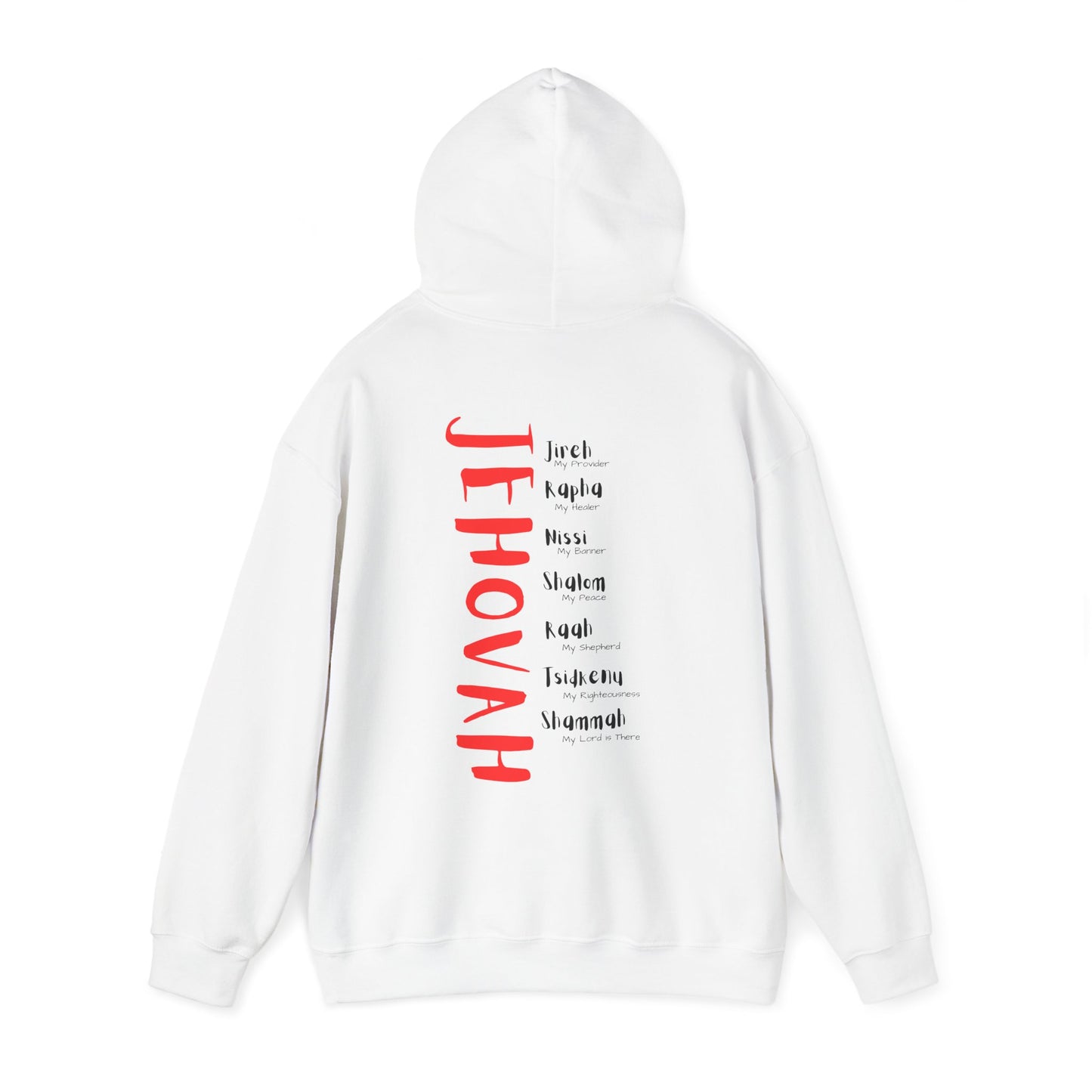 Jehovah Hooded Sweatshirt - Comfort and Spirituality