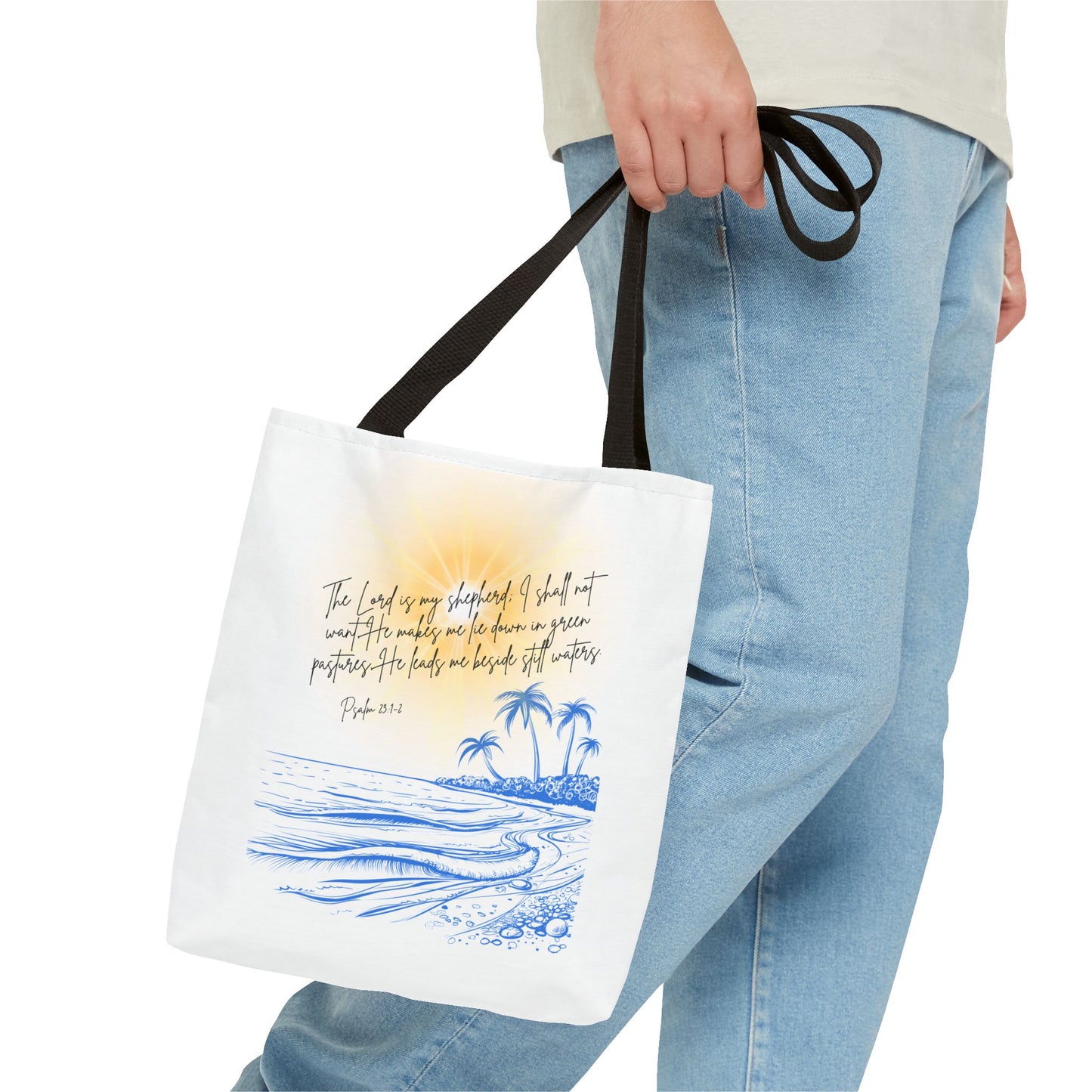 Psalm 23:1 Tote Bag