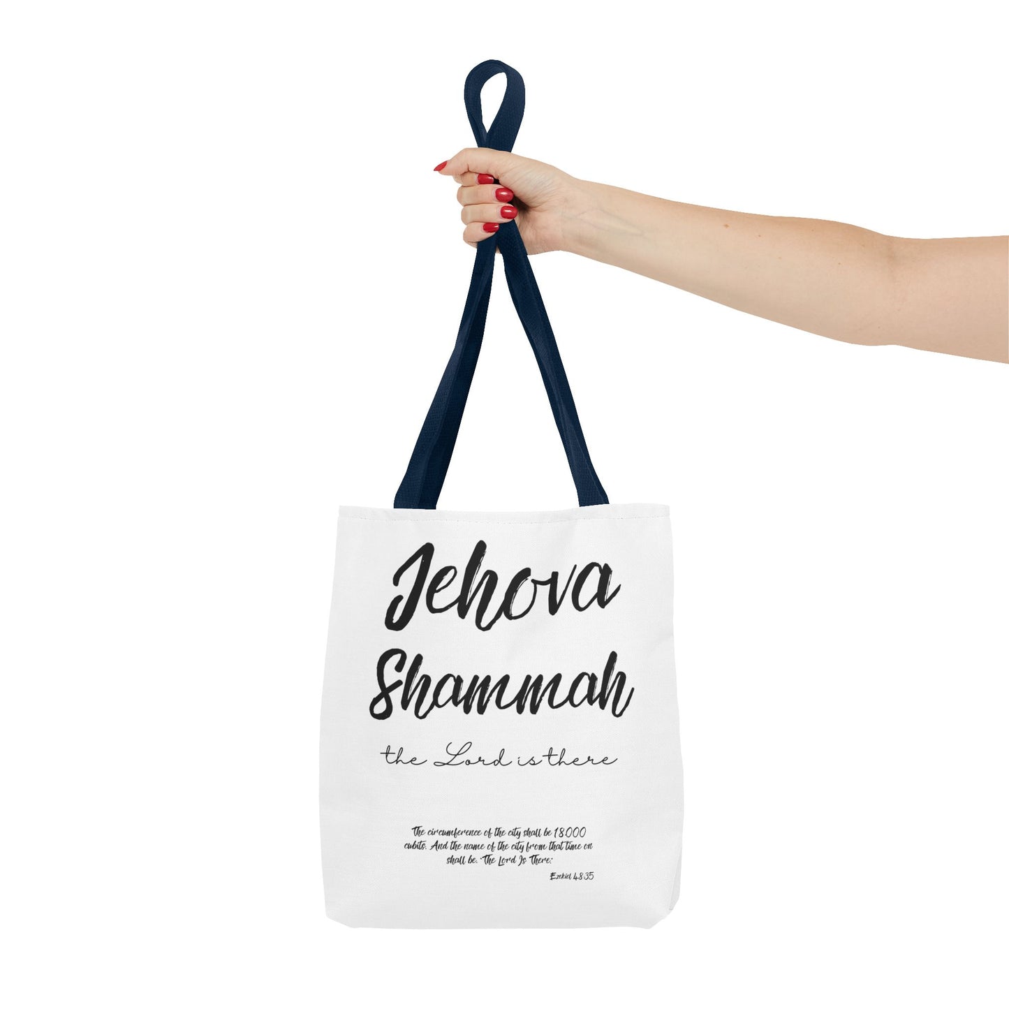 Jehova Shammah Tote Bag