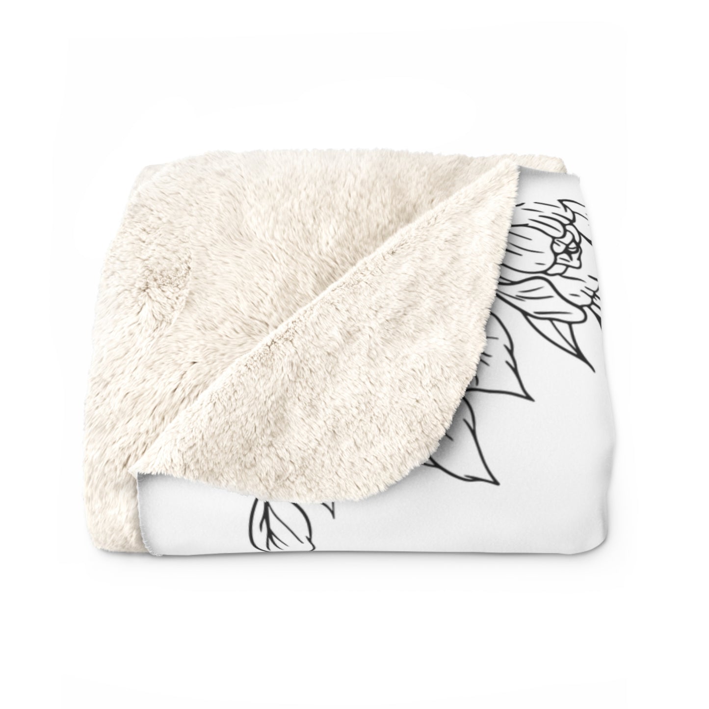 'There Was Jesus’ Sherpa Fleece Blanket