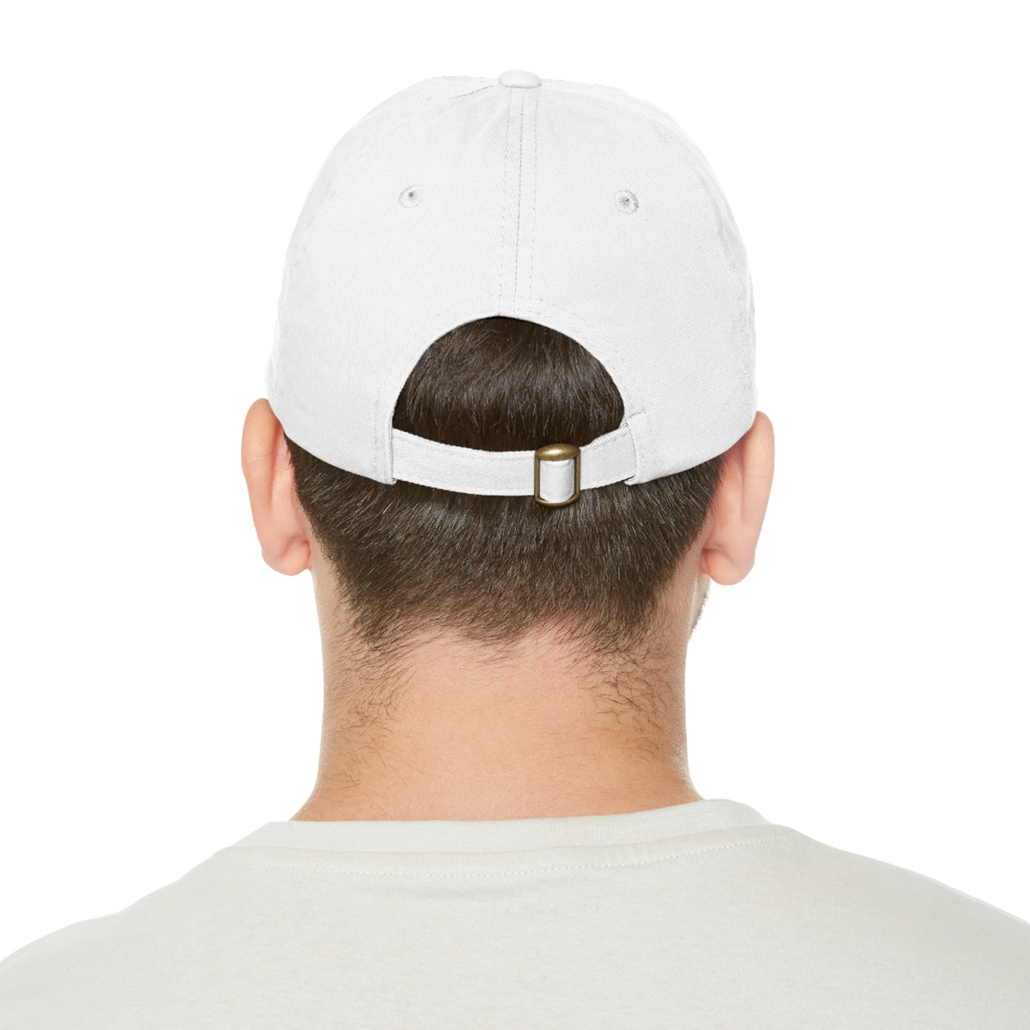 Bee Kind baseball cap with leather patch