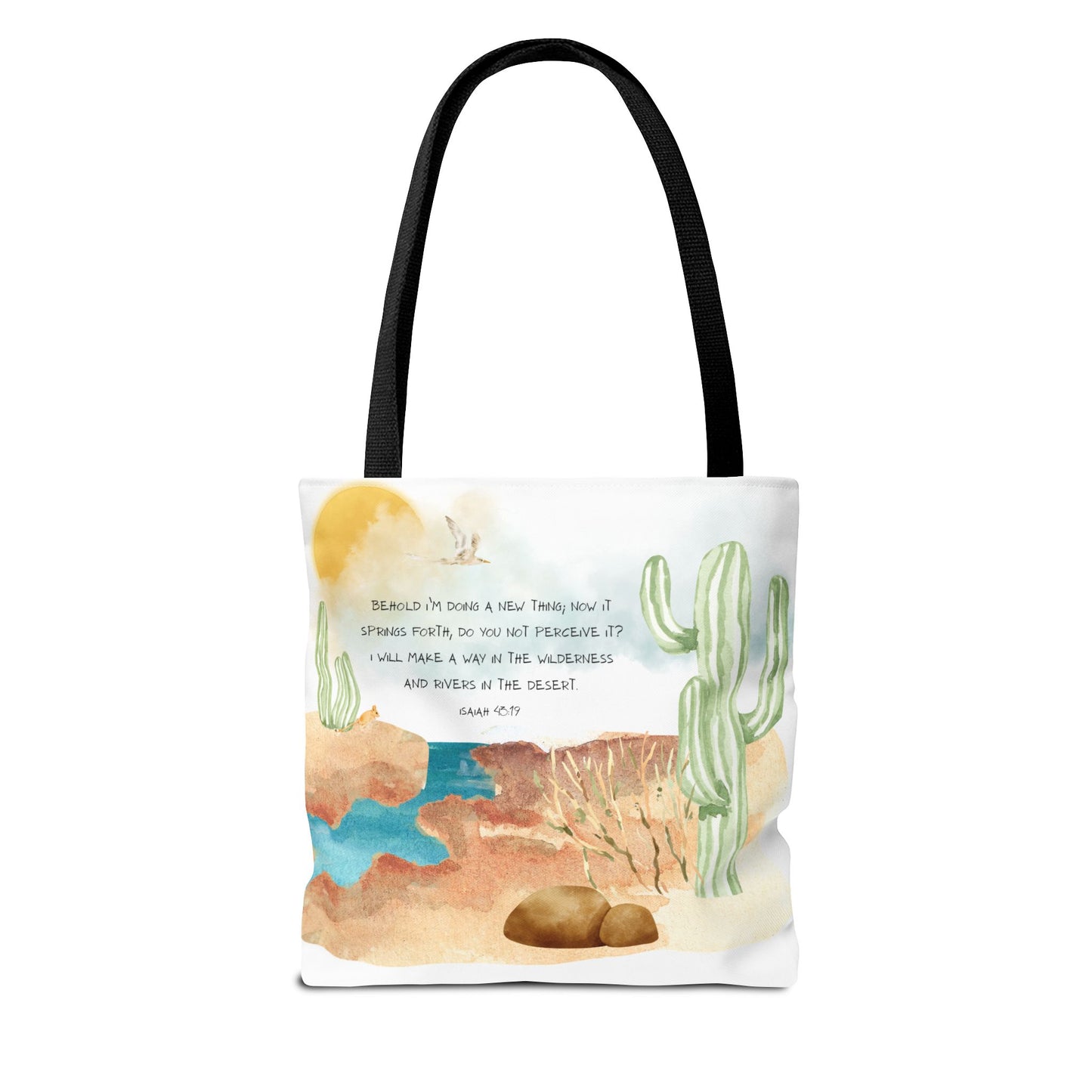 Isaiah 43:19 Tote Bag