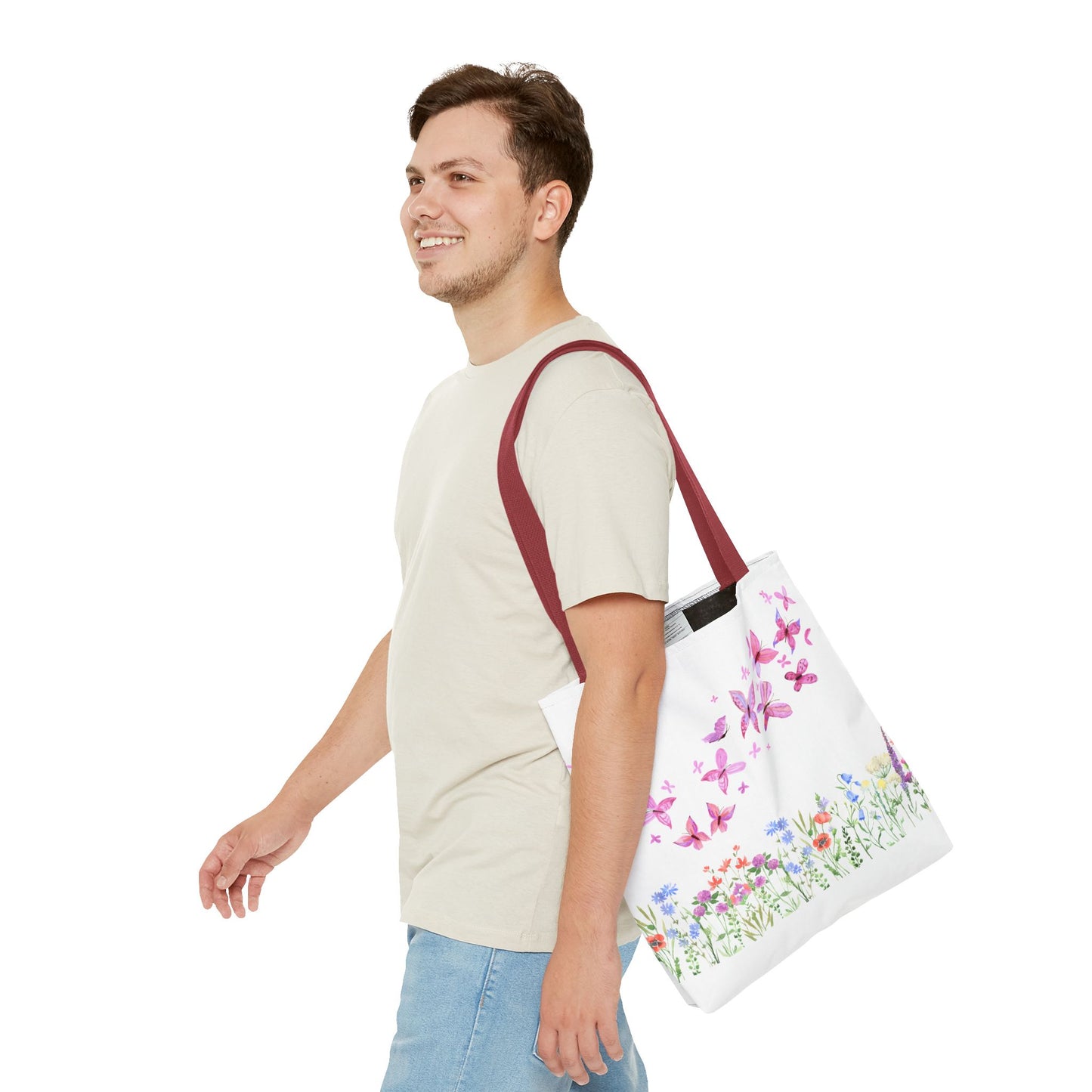 Butterfly Garden Tote Bag