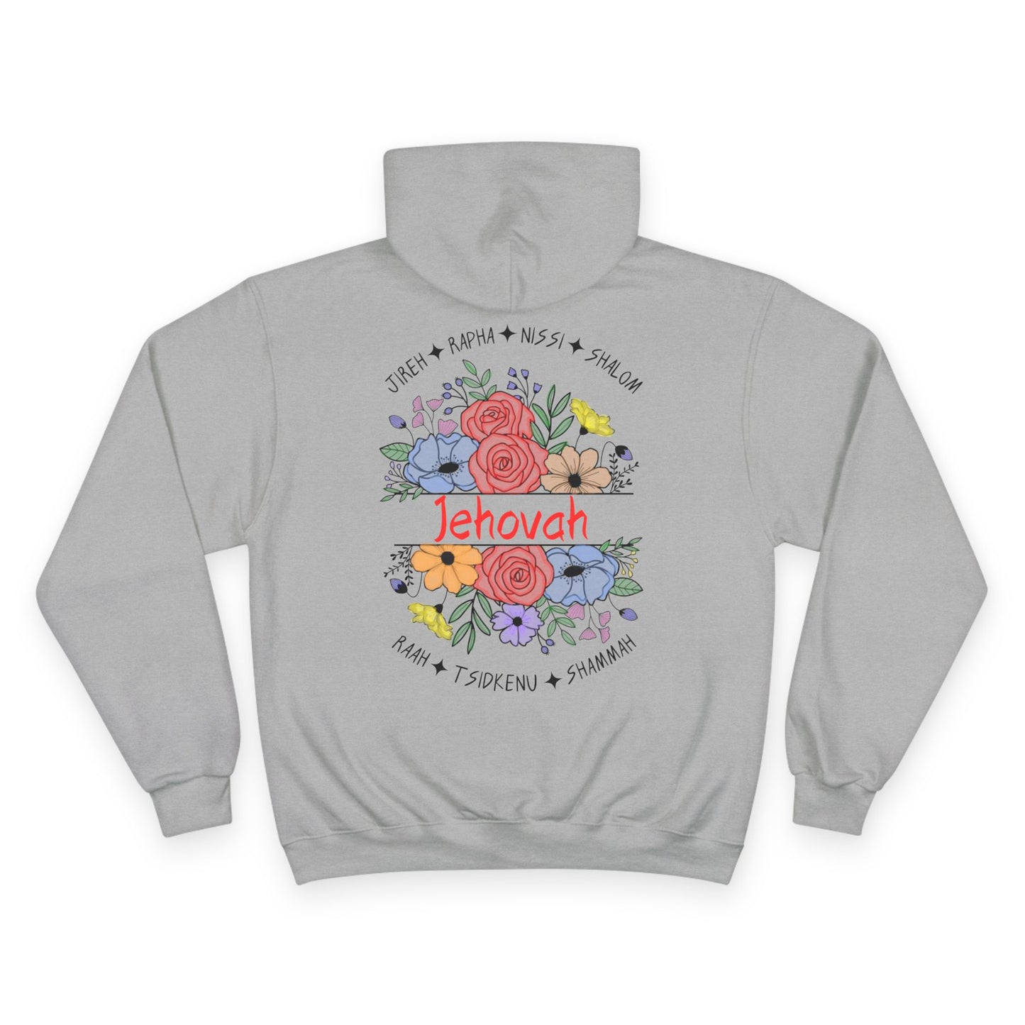 Names of Jehovah Champion Hoodie