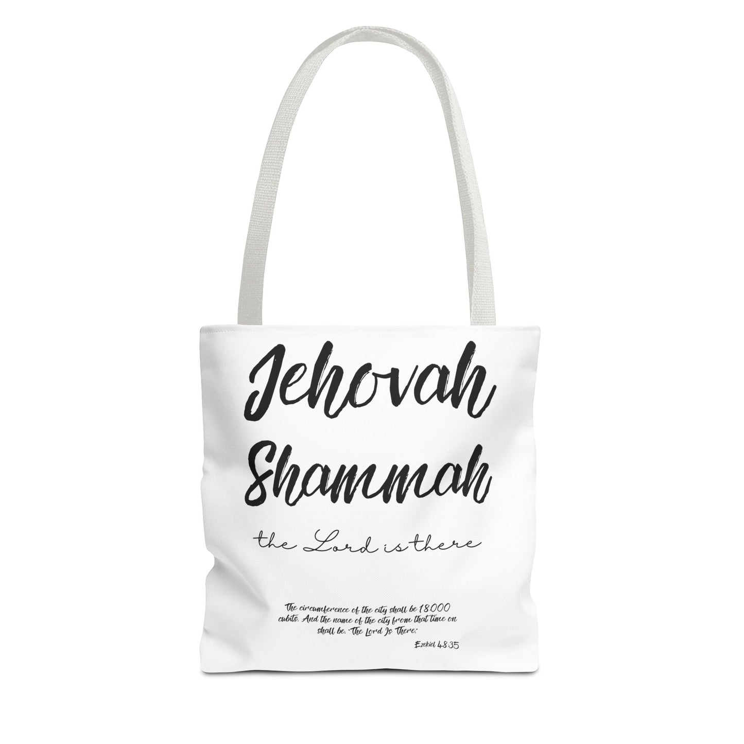 Jehovah Shammah Tote Bag