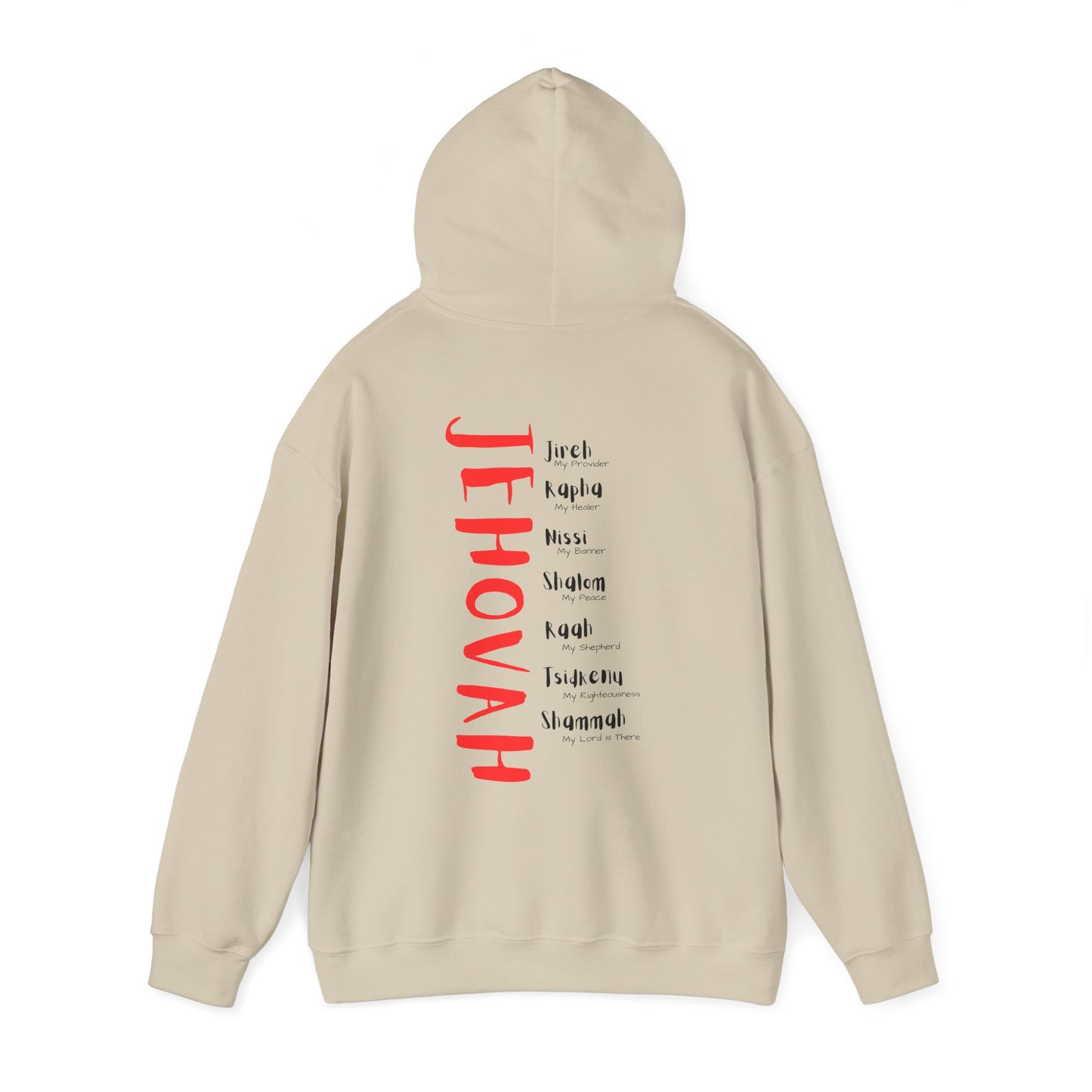 Jehovah Hooded Sweatshirt - Comfort and Spirituality
