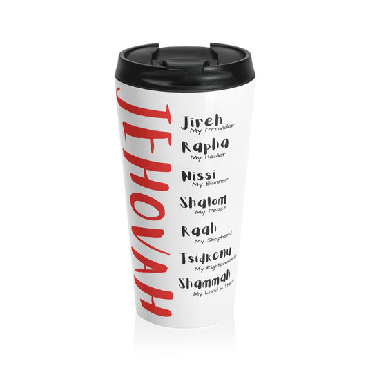 Jehovah Stainless Steel Travel Mug